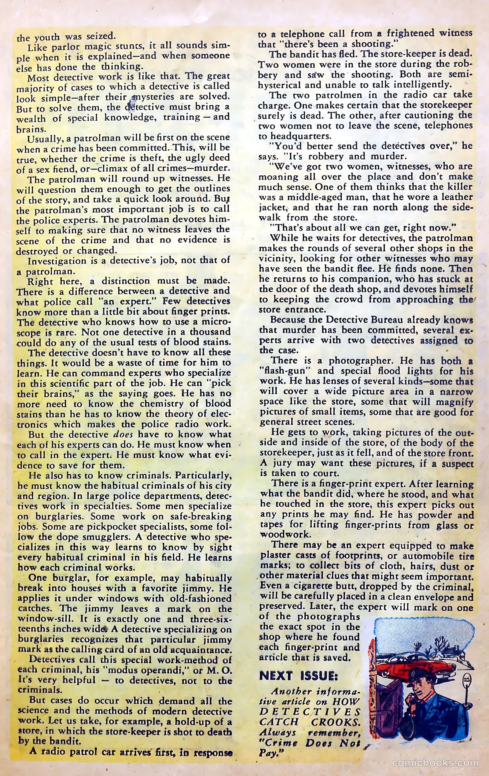 Crime and Punishment #72 (1955) — page 25 of 36