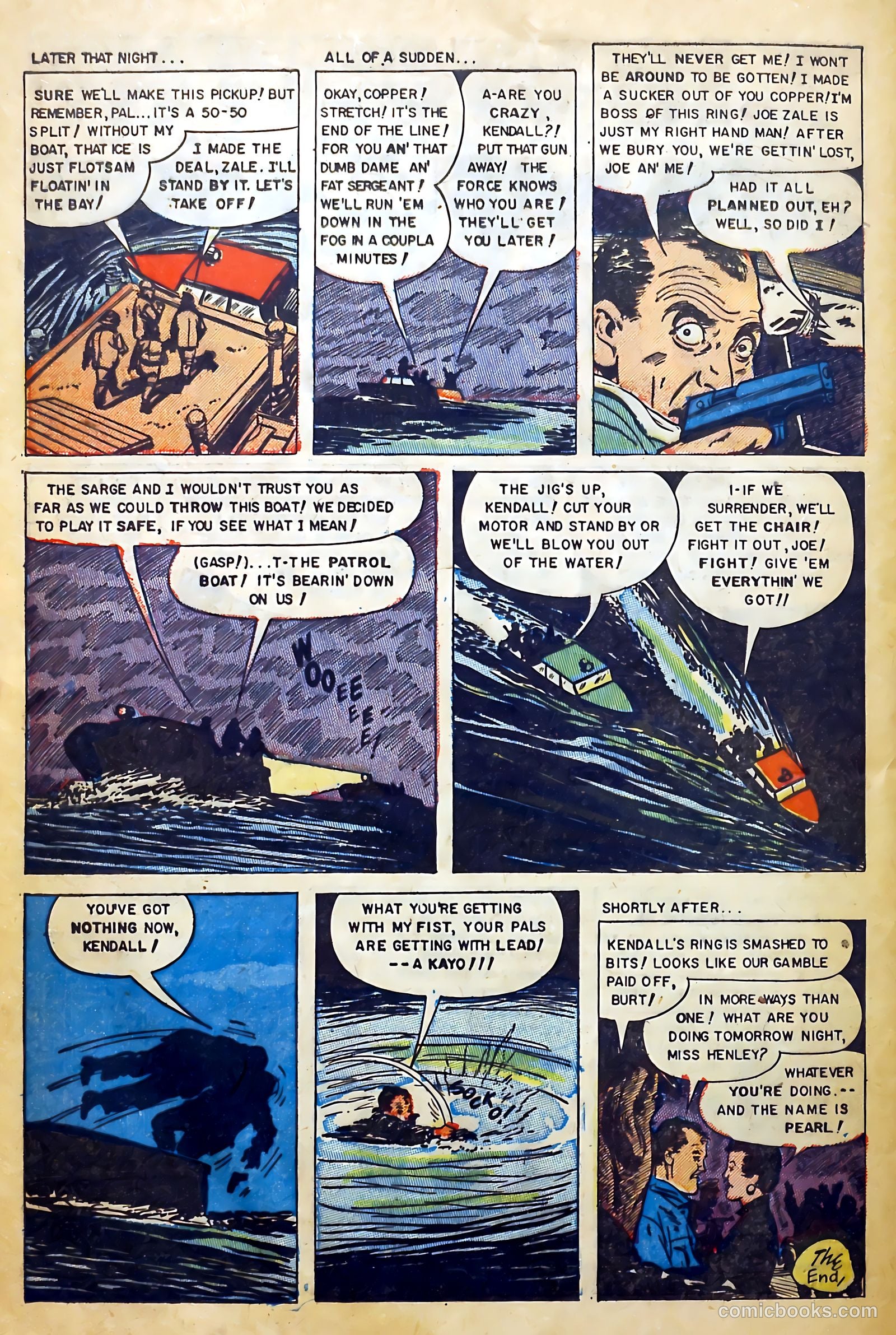 Crime and Punishment #72 (1955) — page 32 of 36