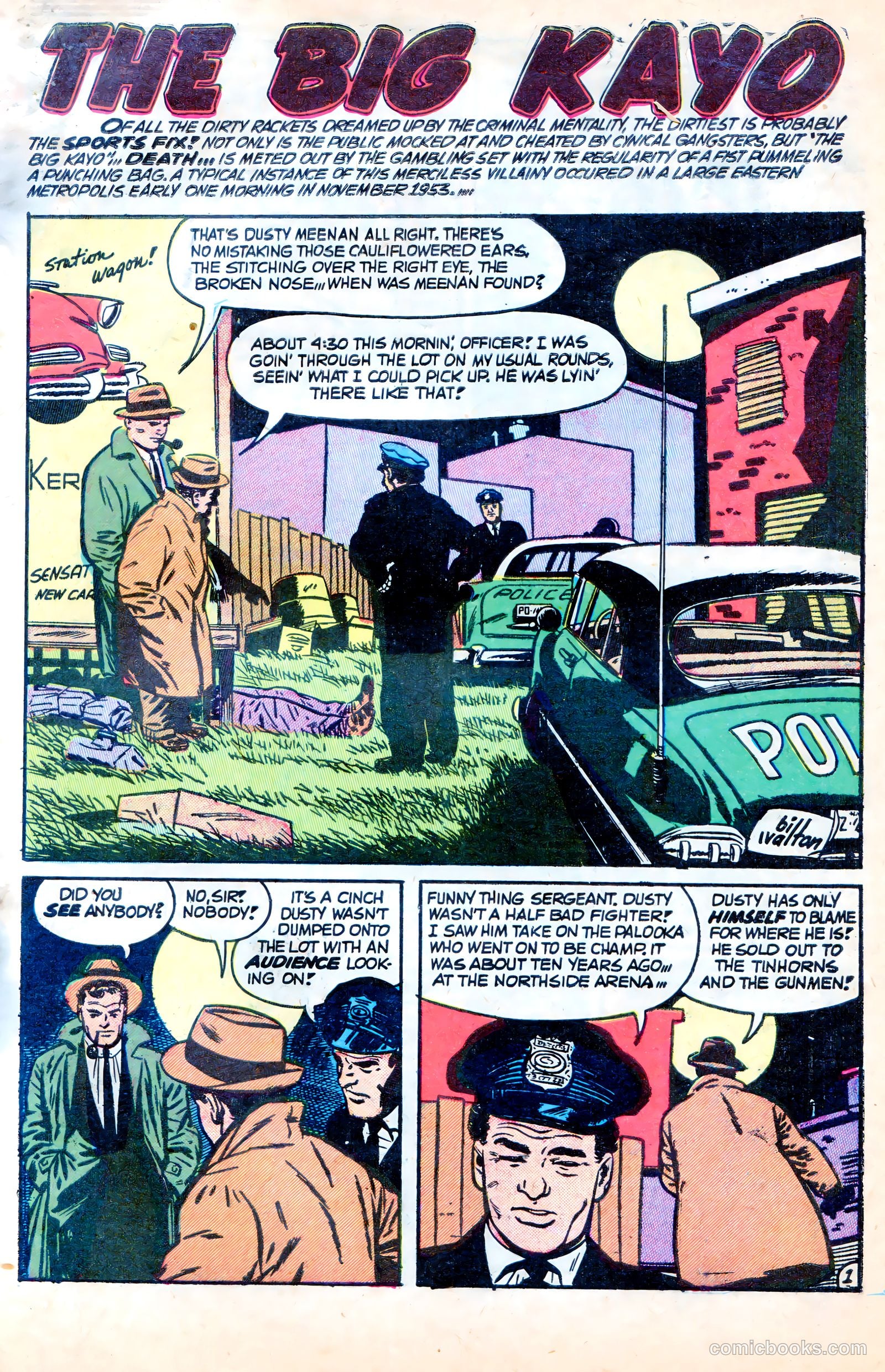 Crime and Punishment #73 (1955) — page 3 of 36