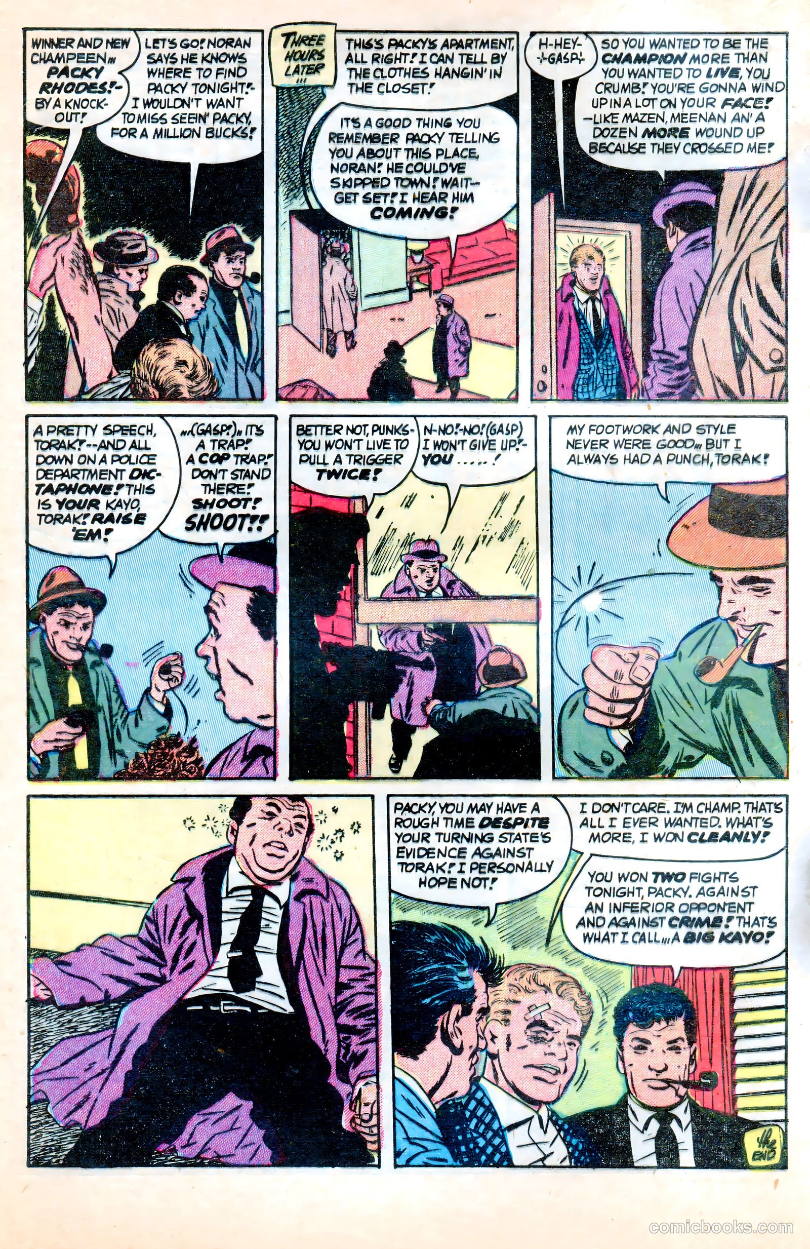 Crime and Punishment #73 (1955) — page 8 of 36