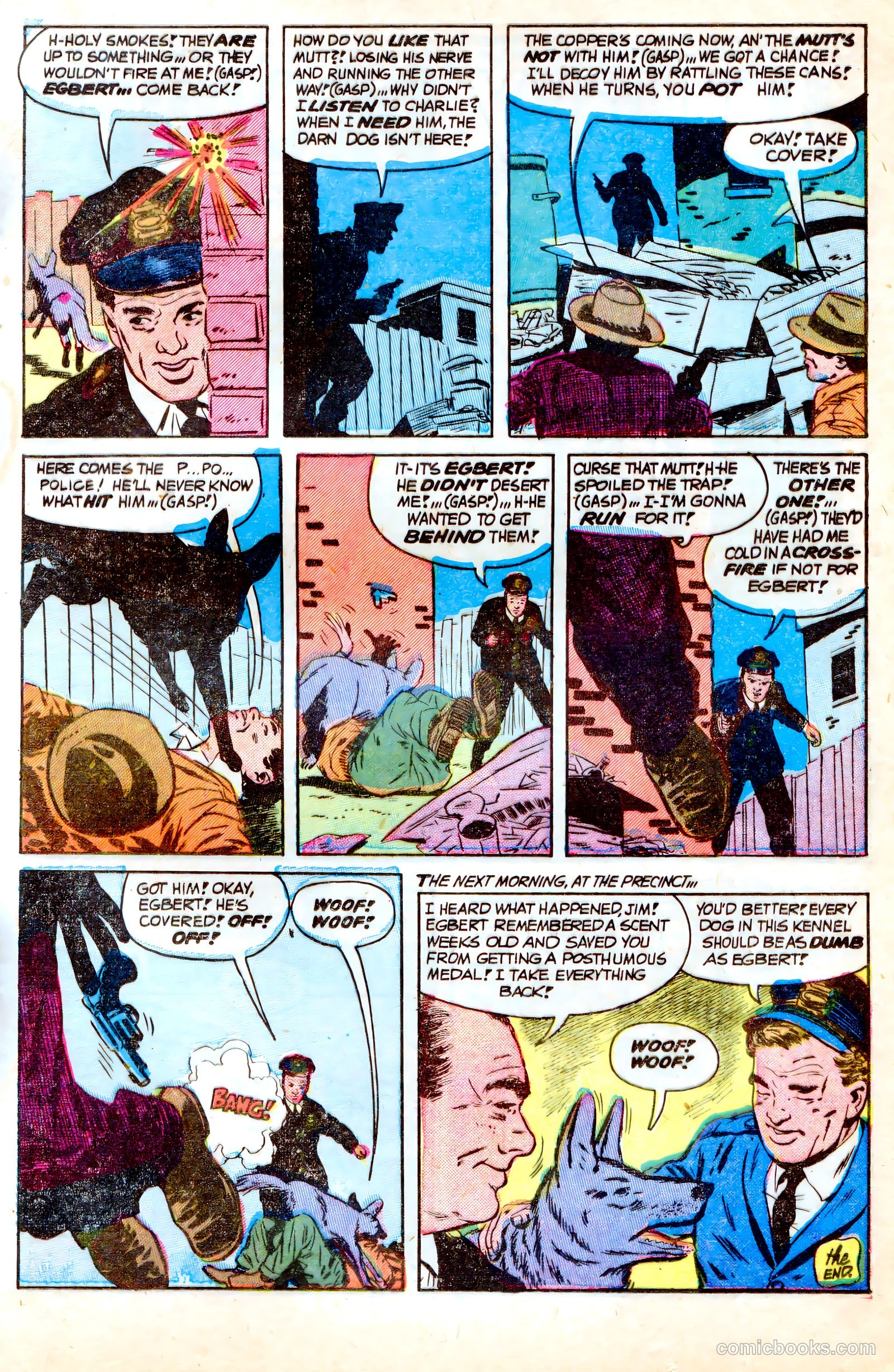 Crime and Punishment #73 (1955) — page 21 of 36