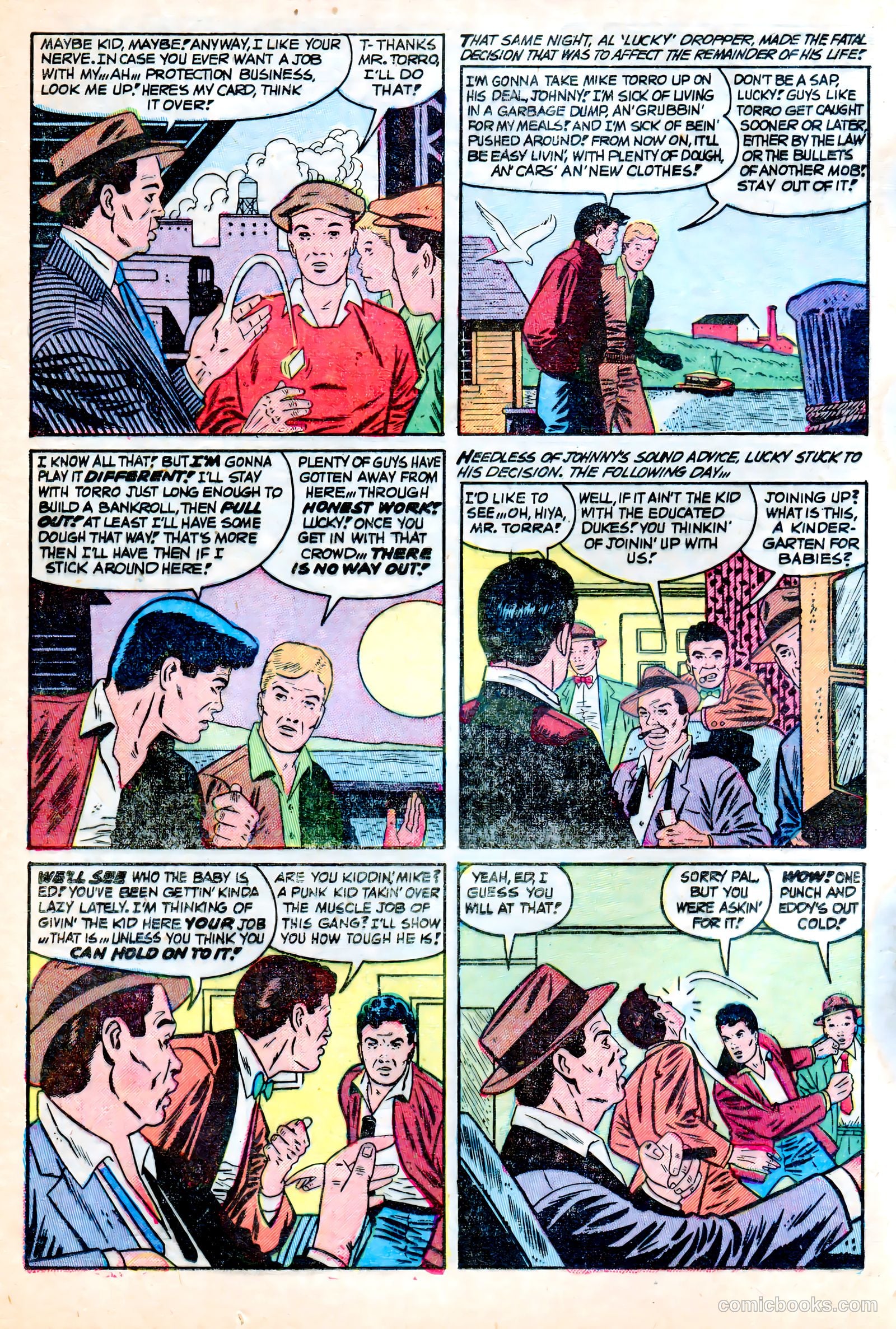 Crime and Punishment #73 (1955) — page 24 of 36