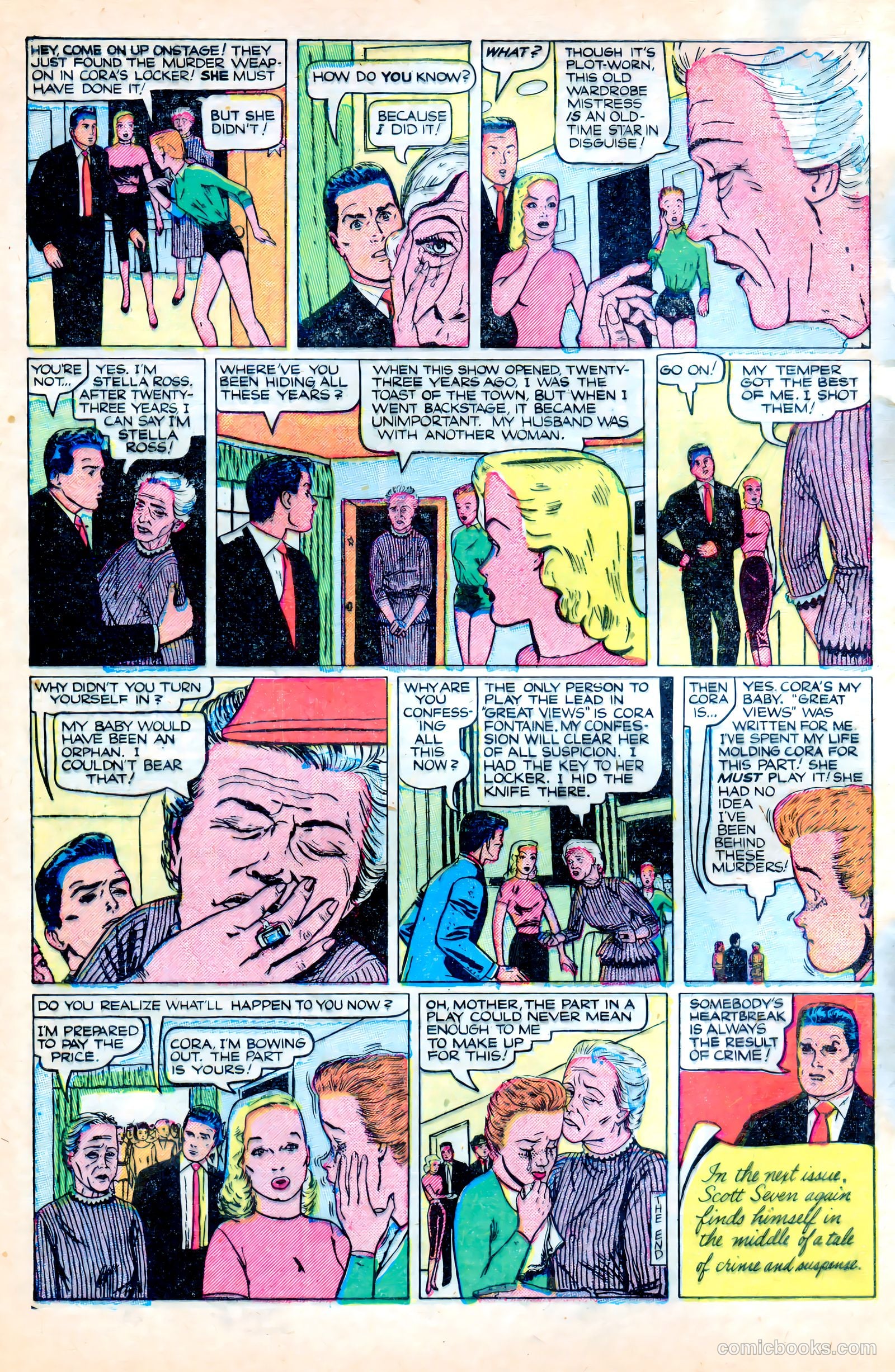 Crime and Punishment #73 (1955) — page 32 of 36