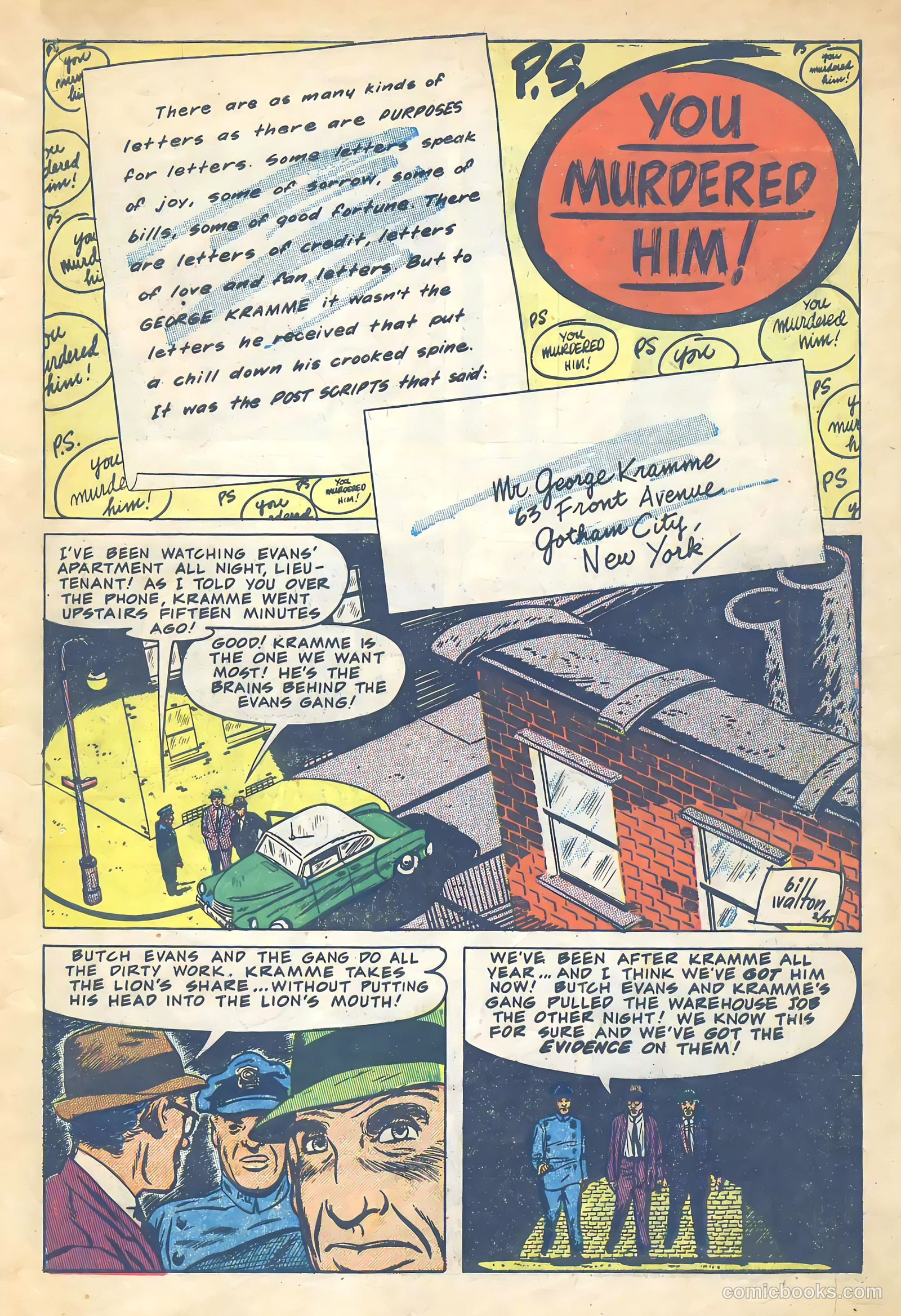 Crime and Punishment #74 (1955) — page 3 of 36
