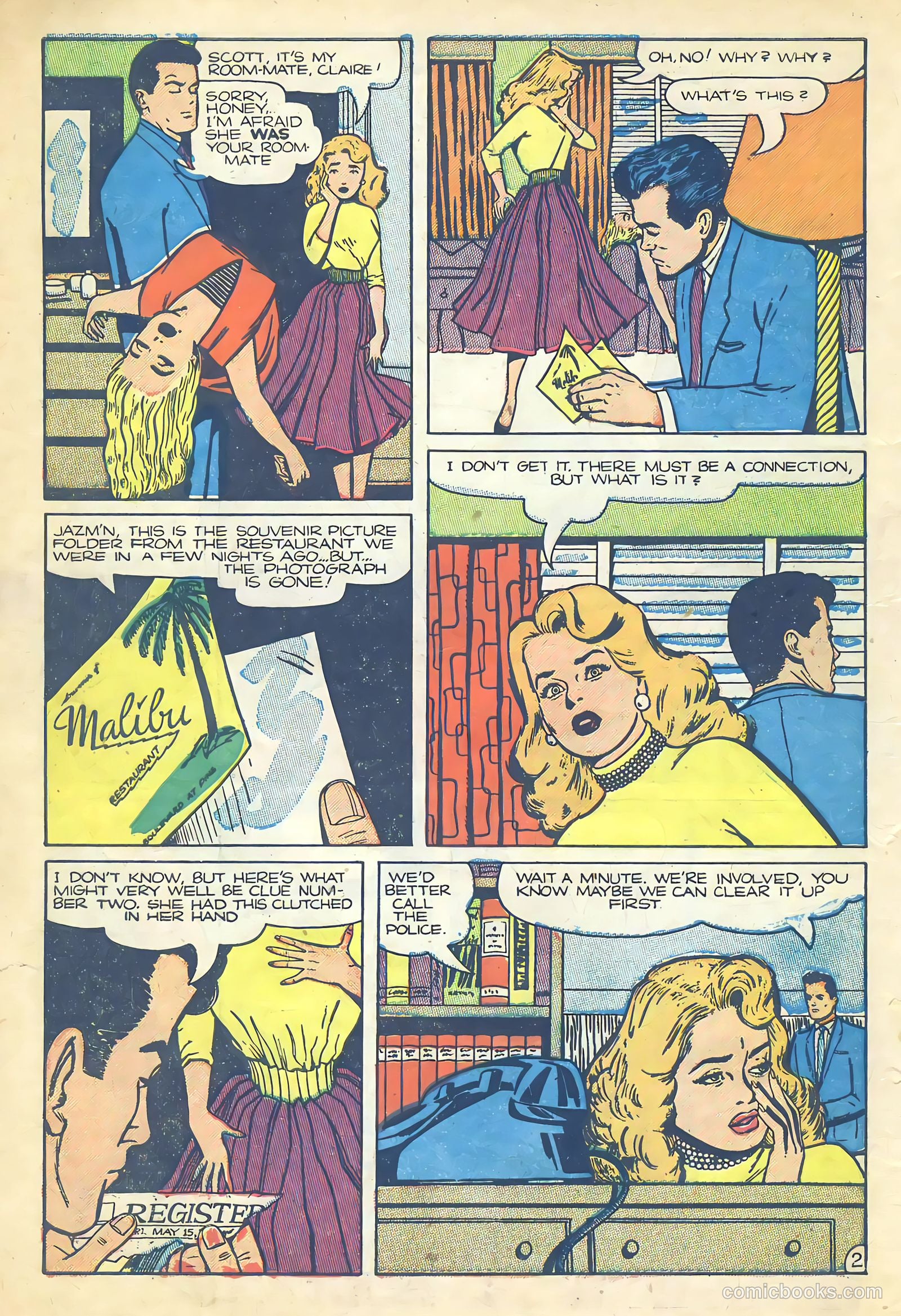 Crime and Punishment #74 (1955) — page 10 of 36