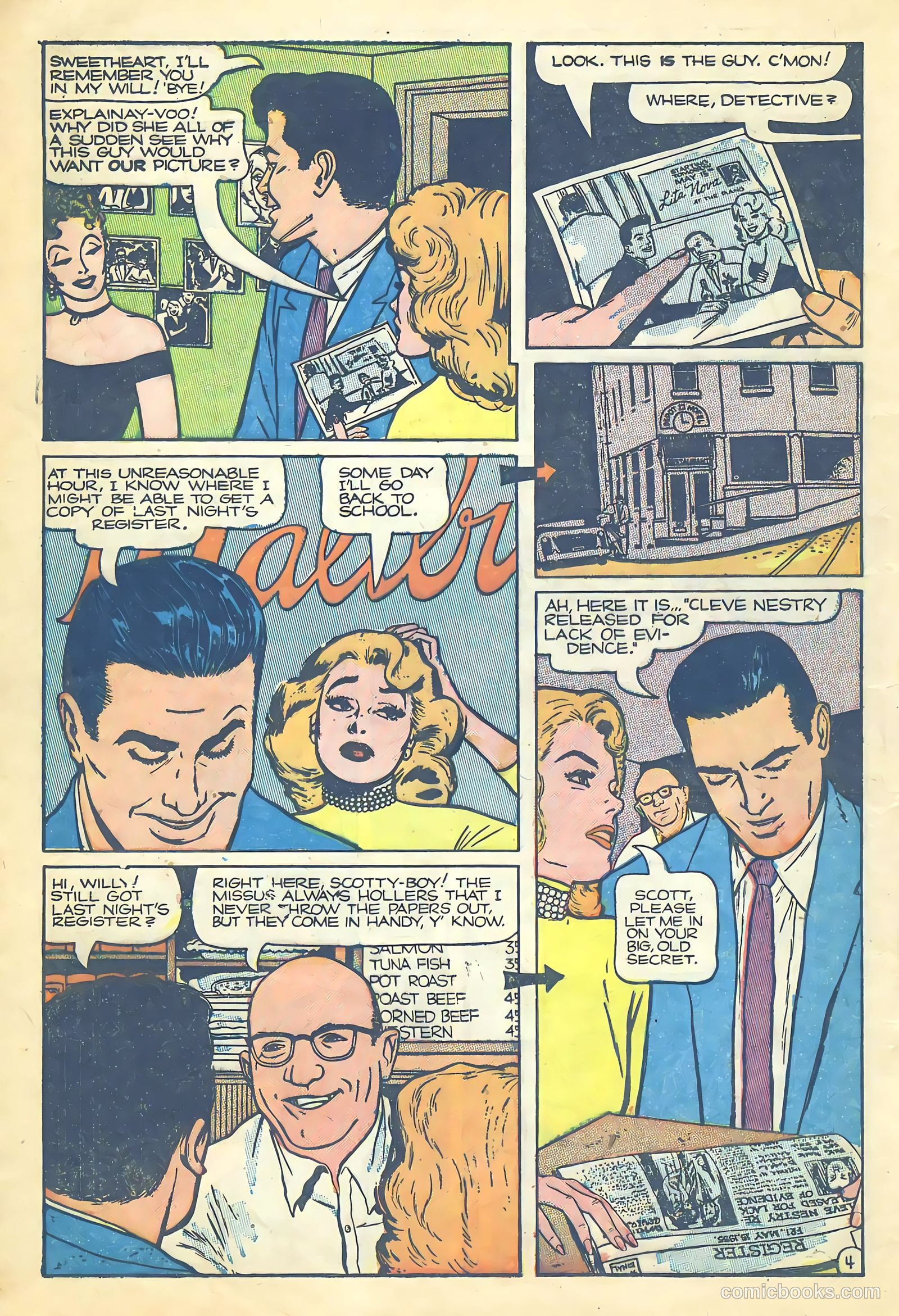 Crime and Punishment #74 (1955) — page 12 of 36