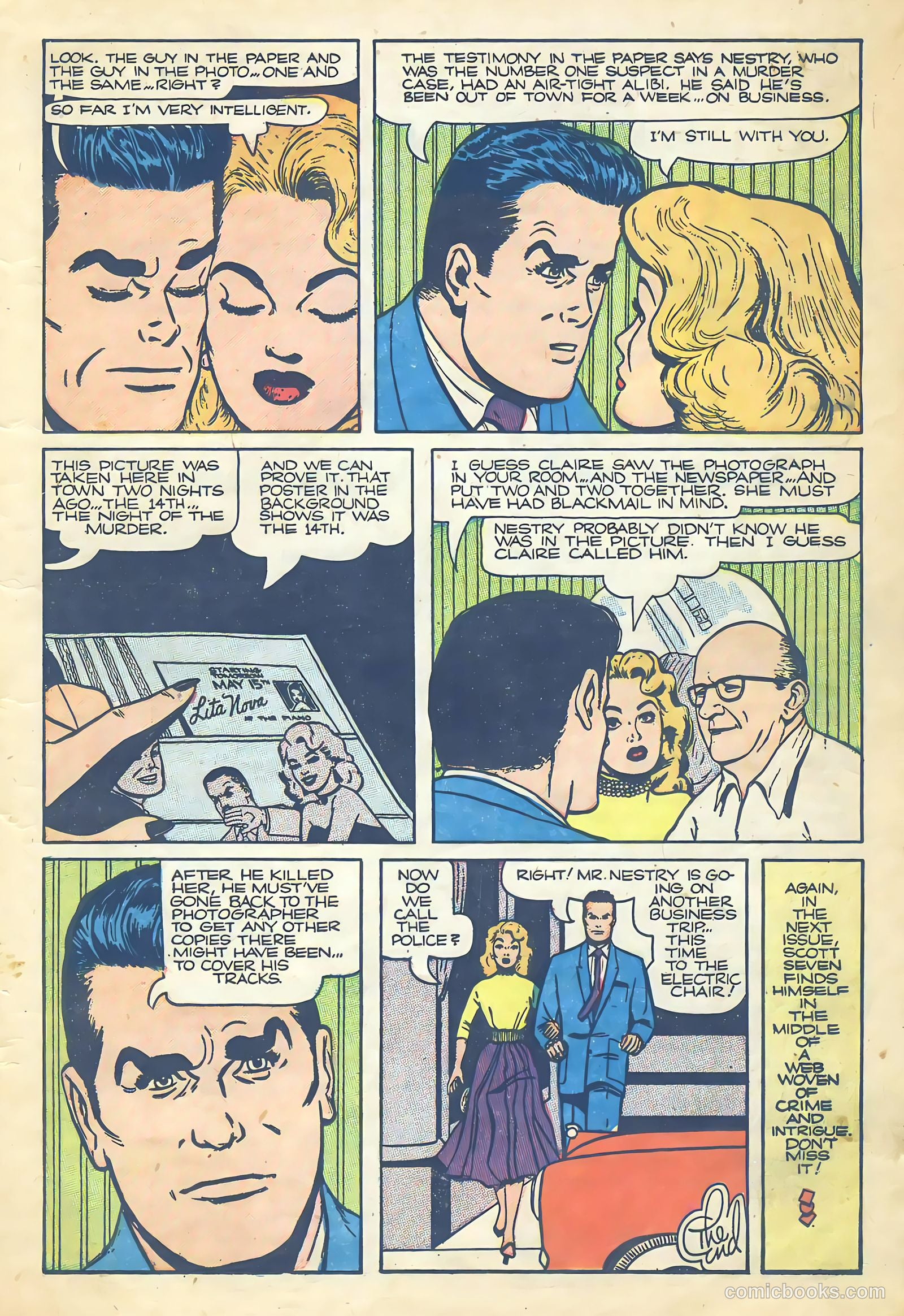 Crime and Punishment #74 (1955) — page 13 of 36
