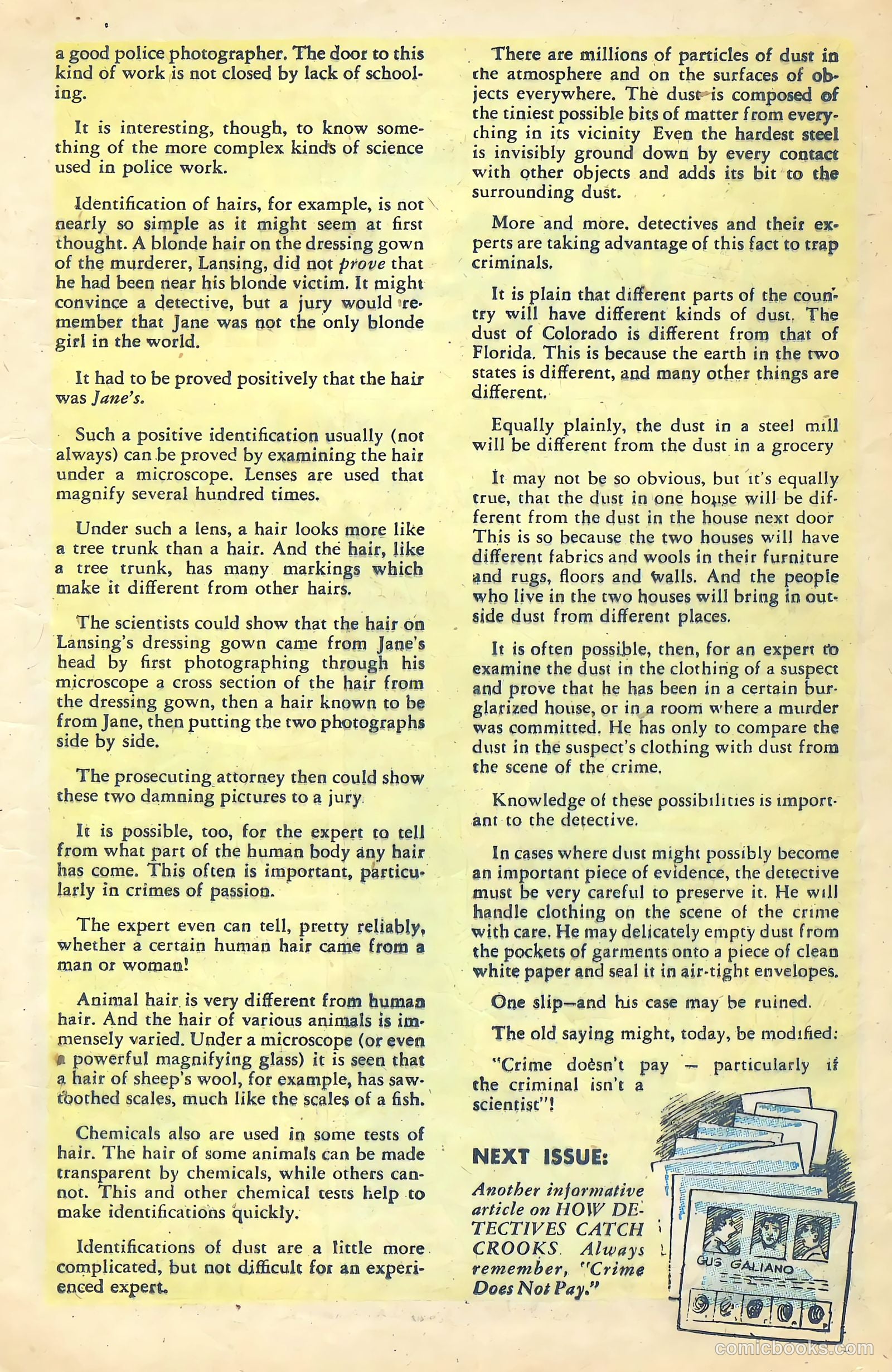 Crime and Punishment #74 (1955) — page 15 of 36