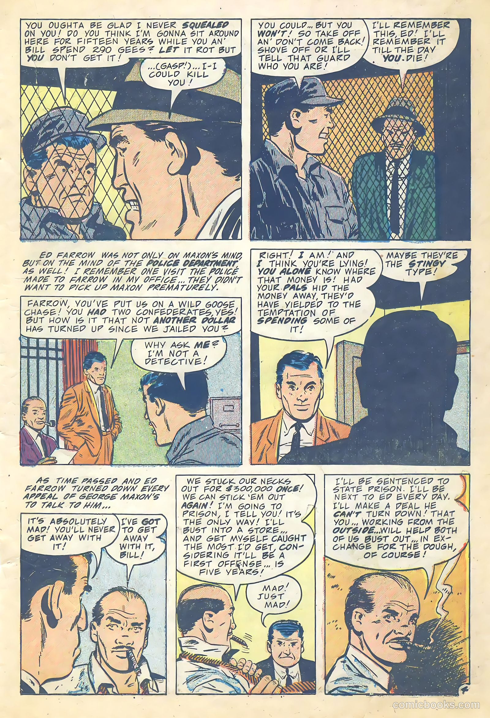 Crime and Punishment #74 (1955) — page 19 of 36