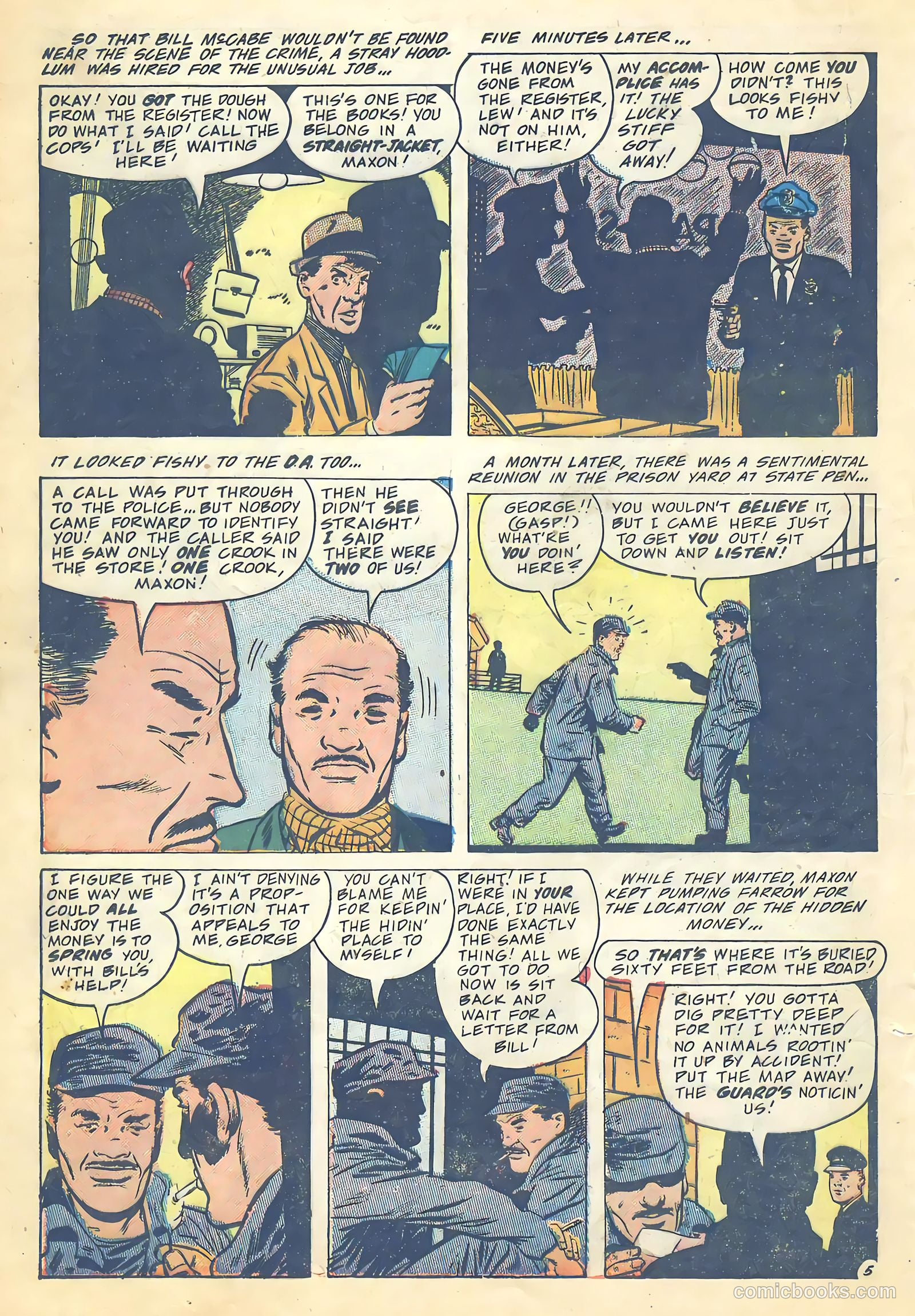Crime and Punishment #74 (1955) — page 20 of 36