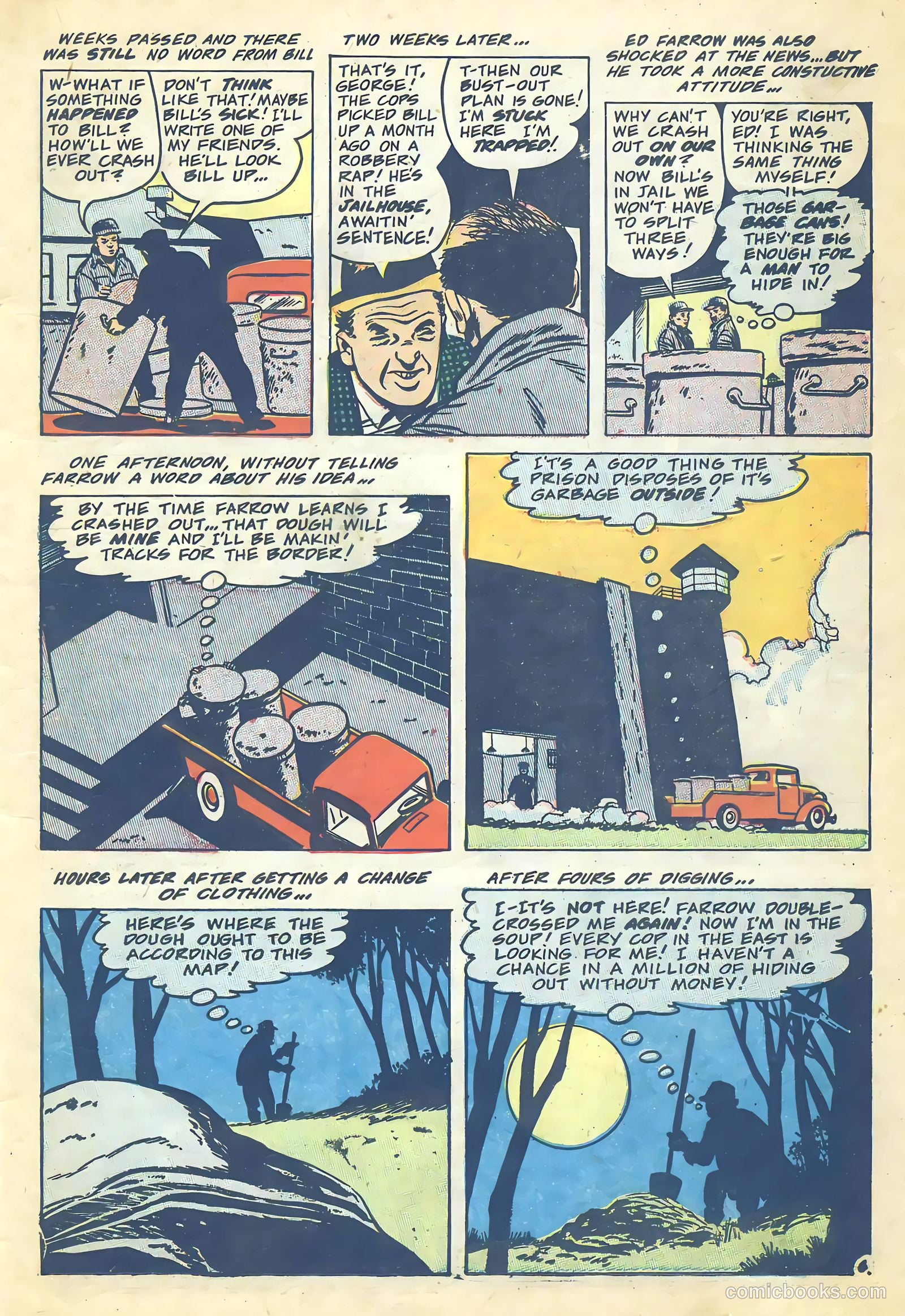 Crime and Punishment #74 (1955) — page 21 of 36