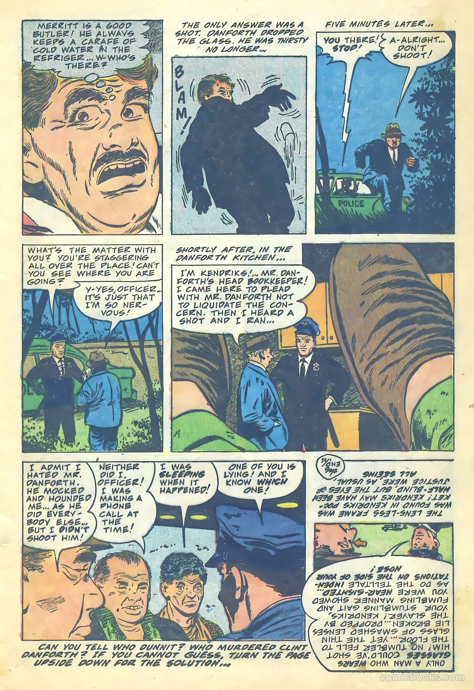 Crime and Punishment #74 (1955) — page 25 of 36