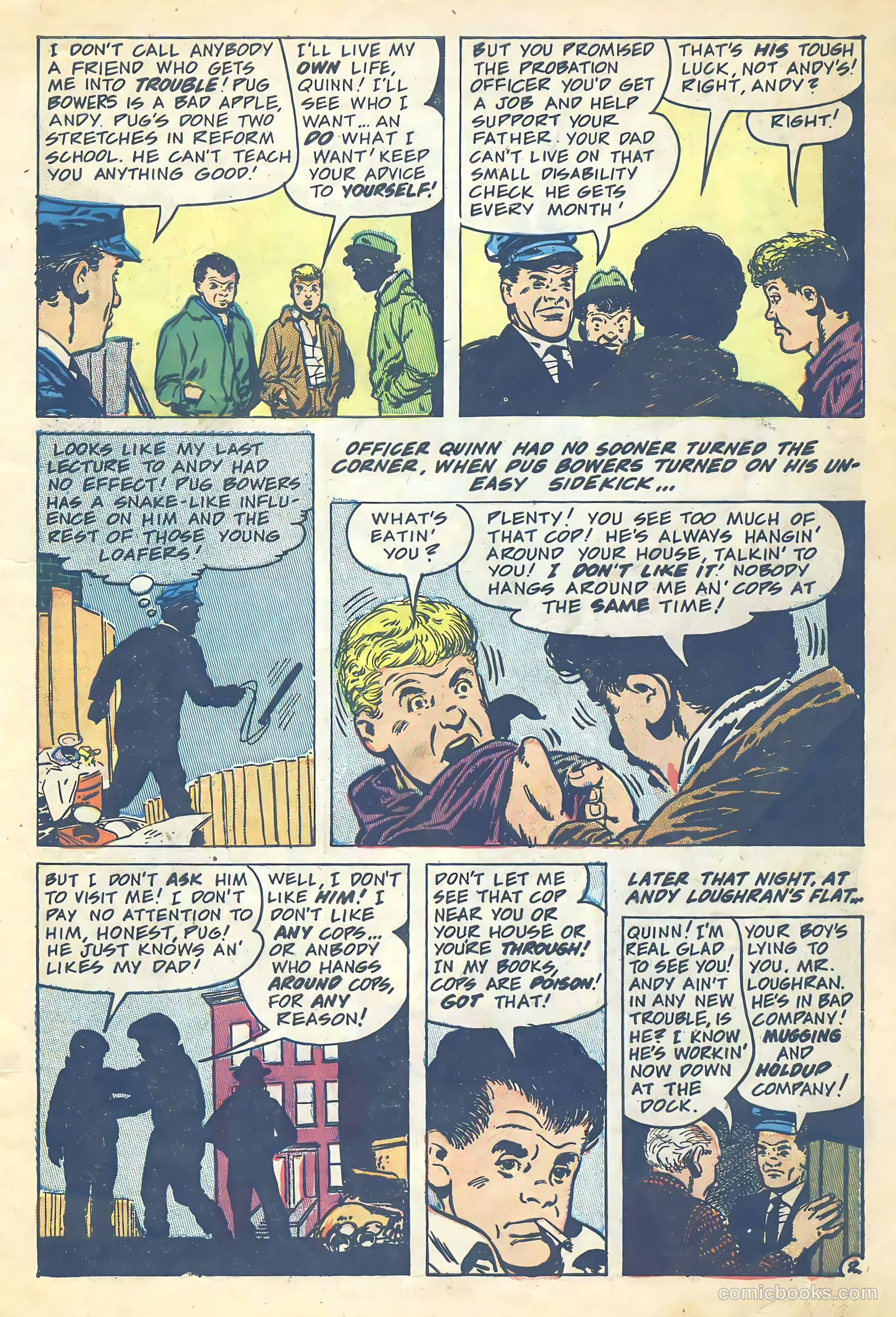 Crime and Punishment #74 (1955) — page 27 of 36
