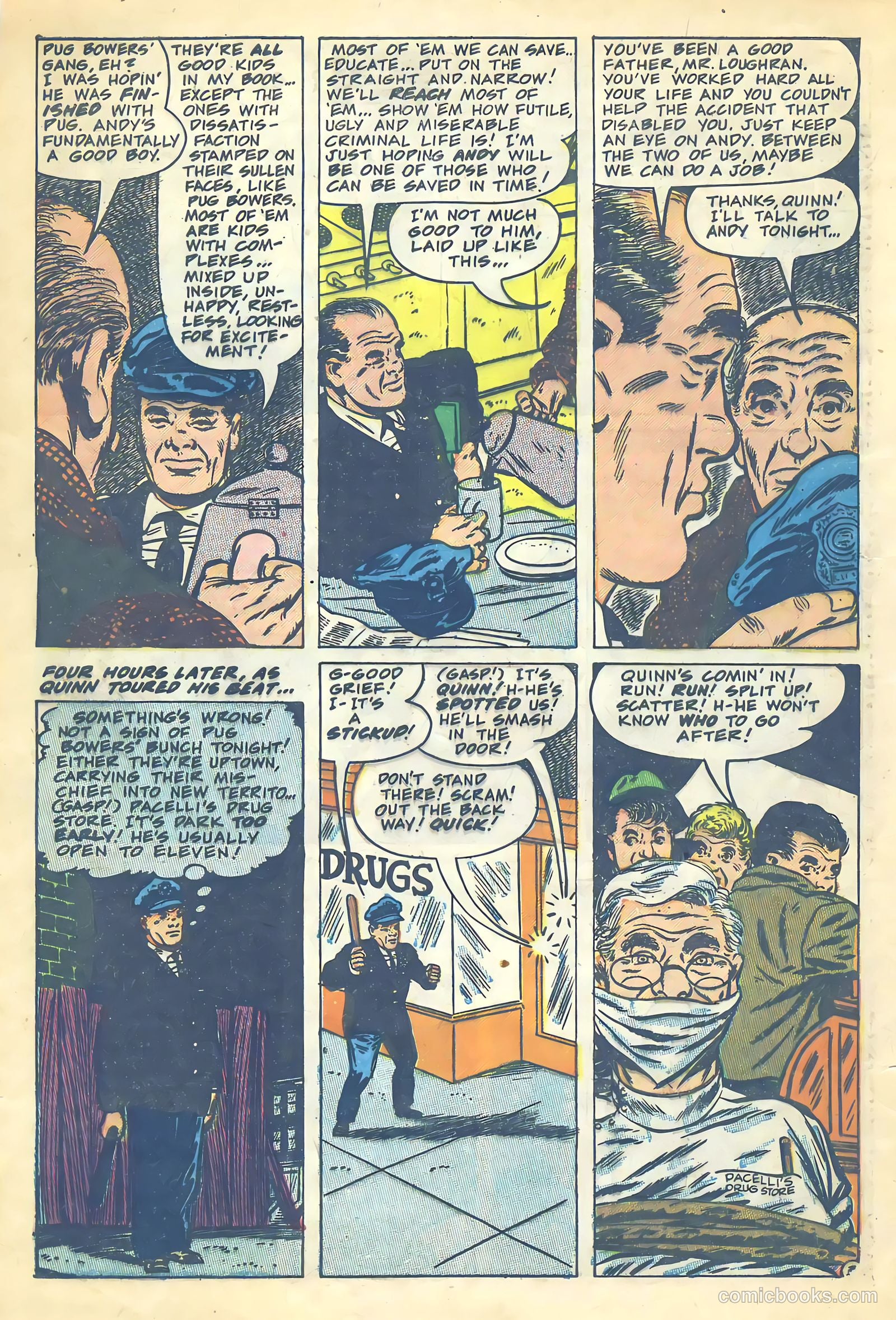 Crime and Punishment #74 (1955) — page 28 of 36
