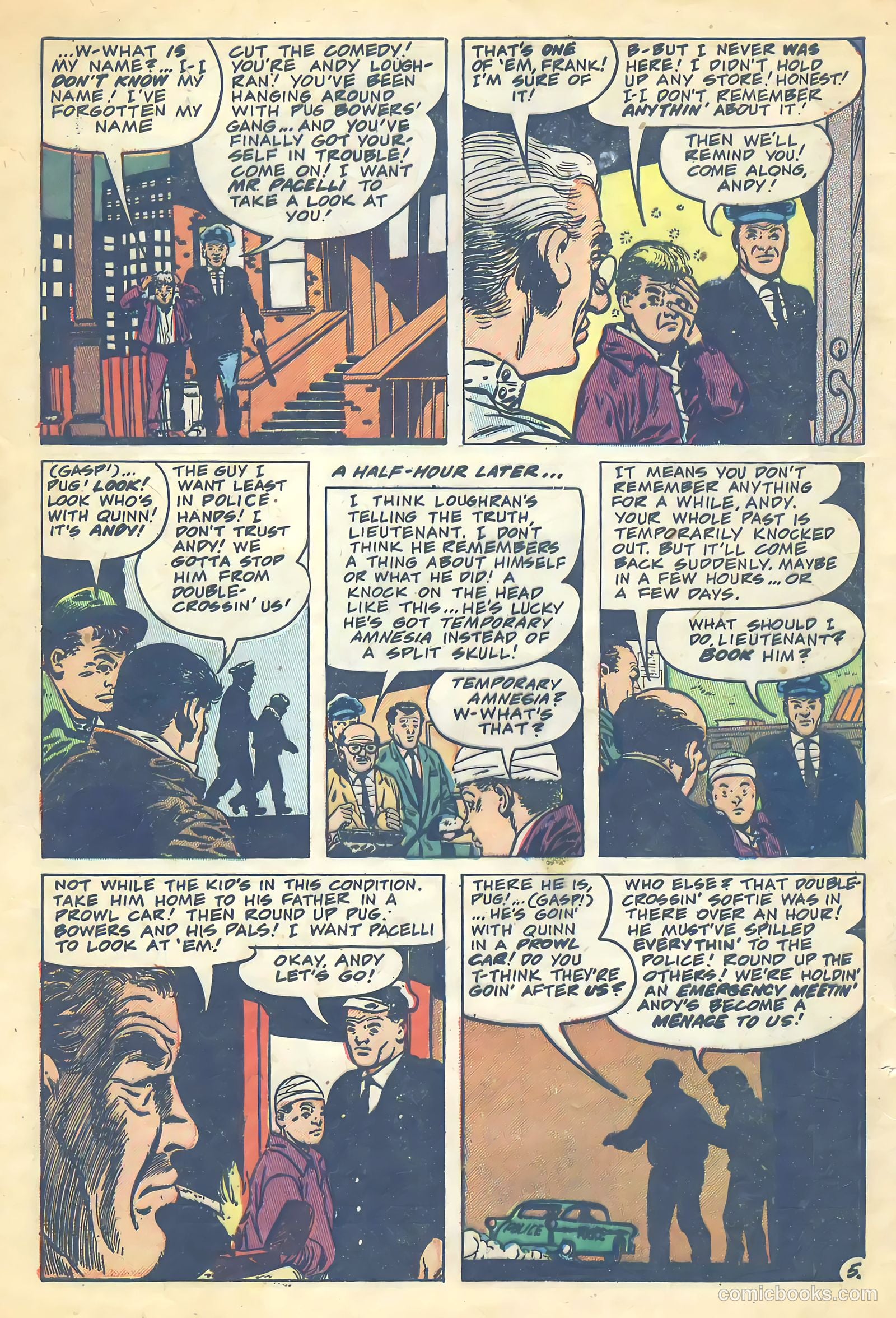 Crime and Punishment #74 (1955) — page 30 of 36