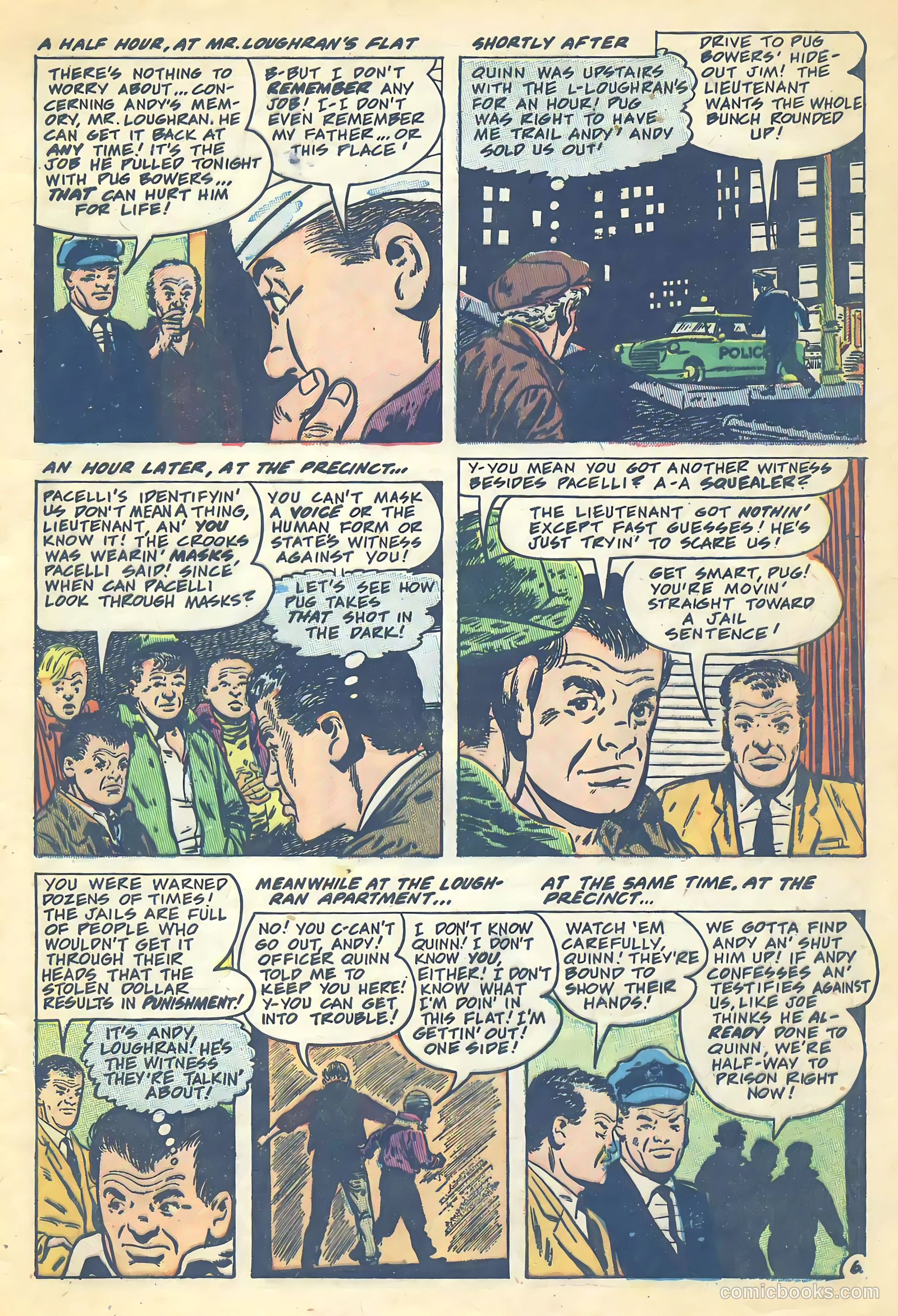 Crime and Punishment #74 (1955) — page 31 of 36