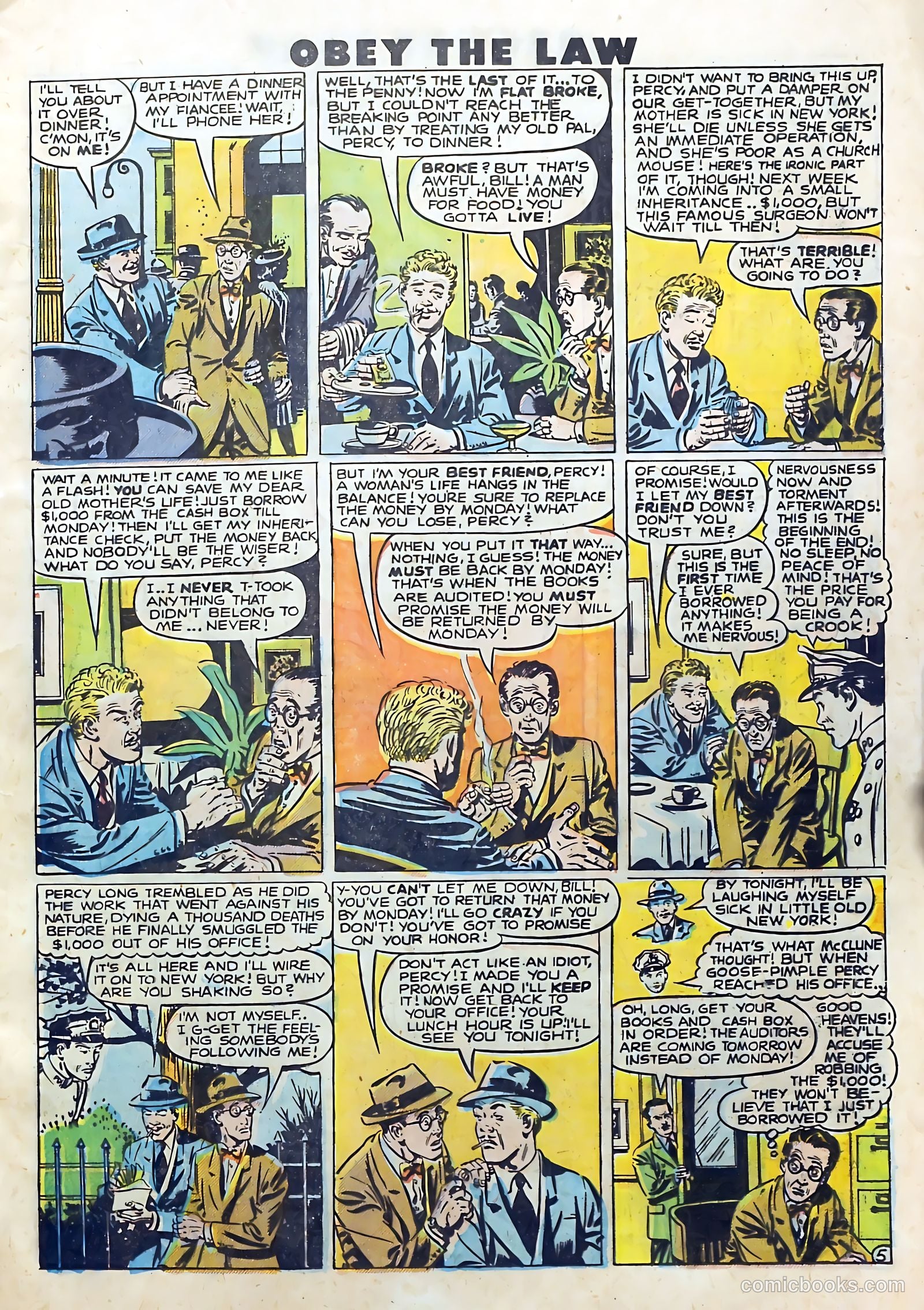Crime and Punishment #8 (1948) — page 7 of 53