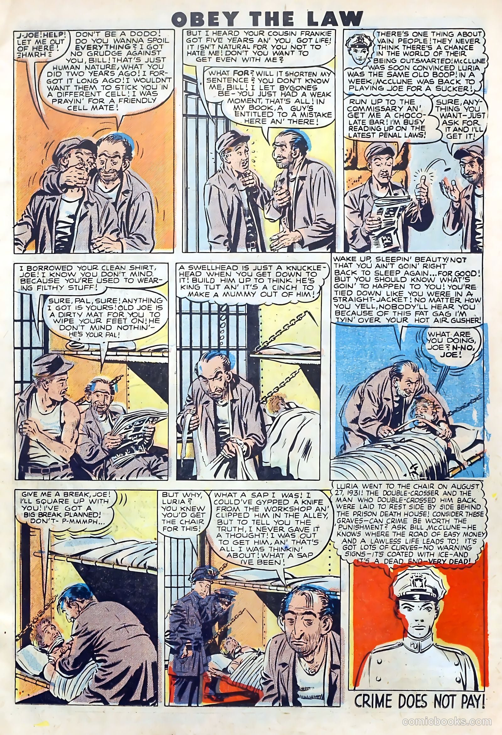 Crime and Punishment #8 (1948) — page 15 of 53