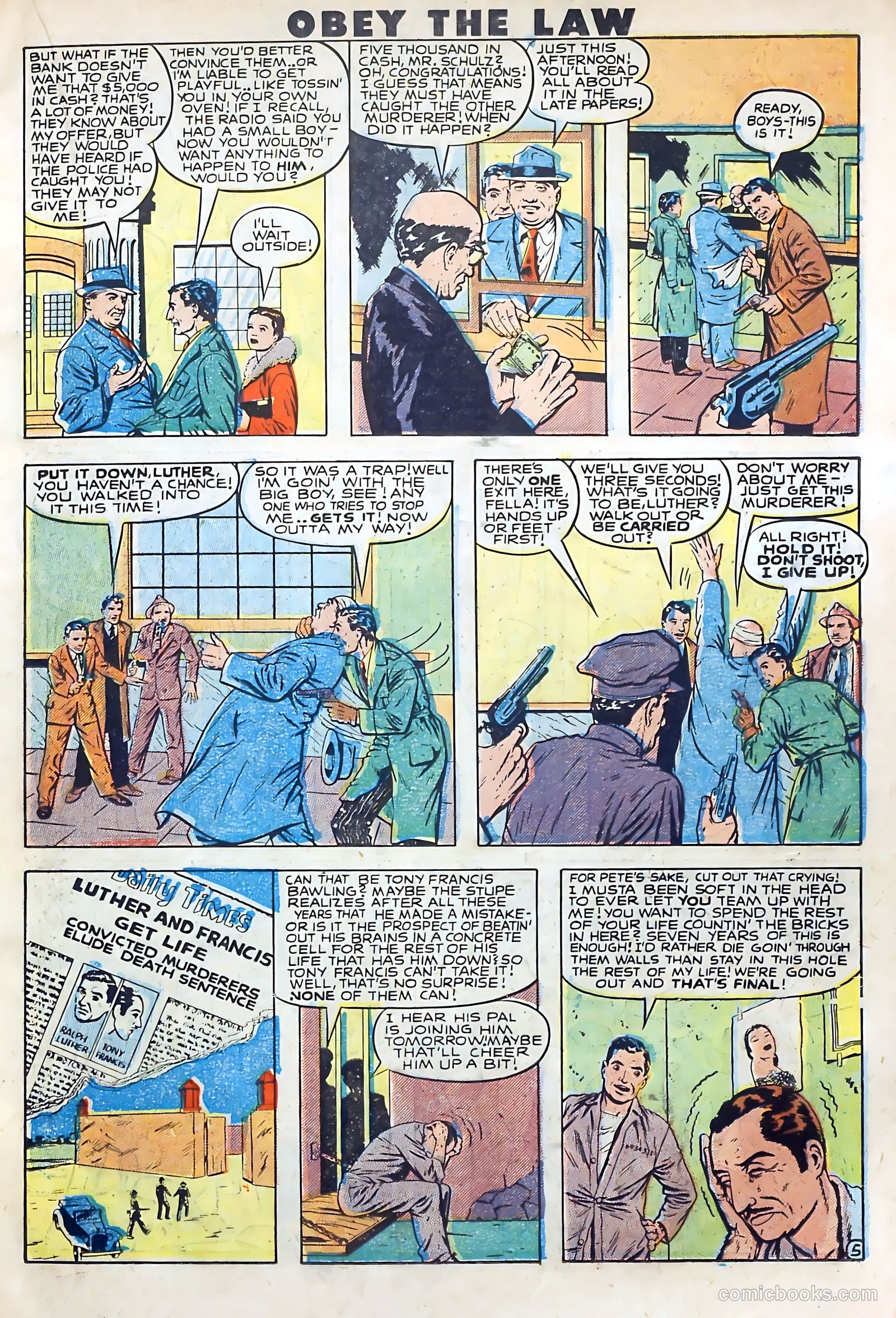 Crime and Punishment #8 (1948) — page 21 of 53