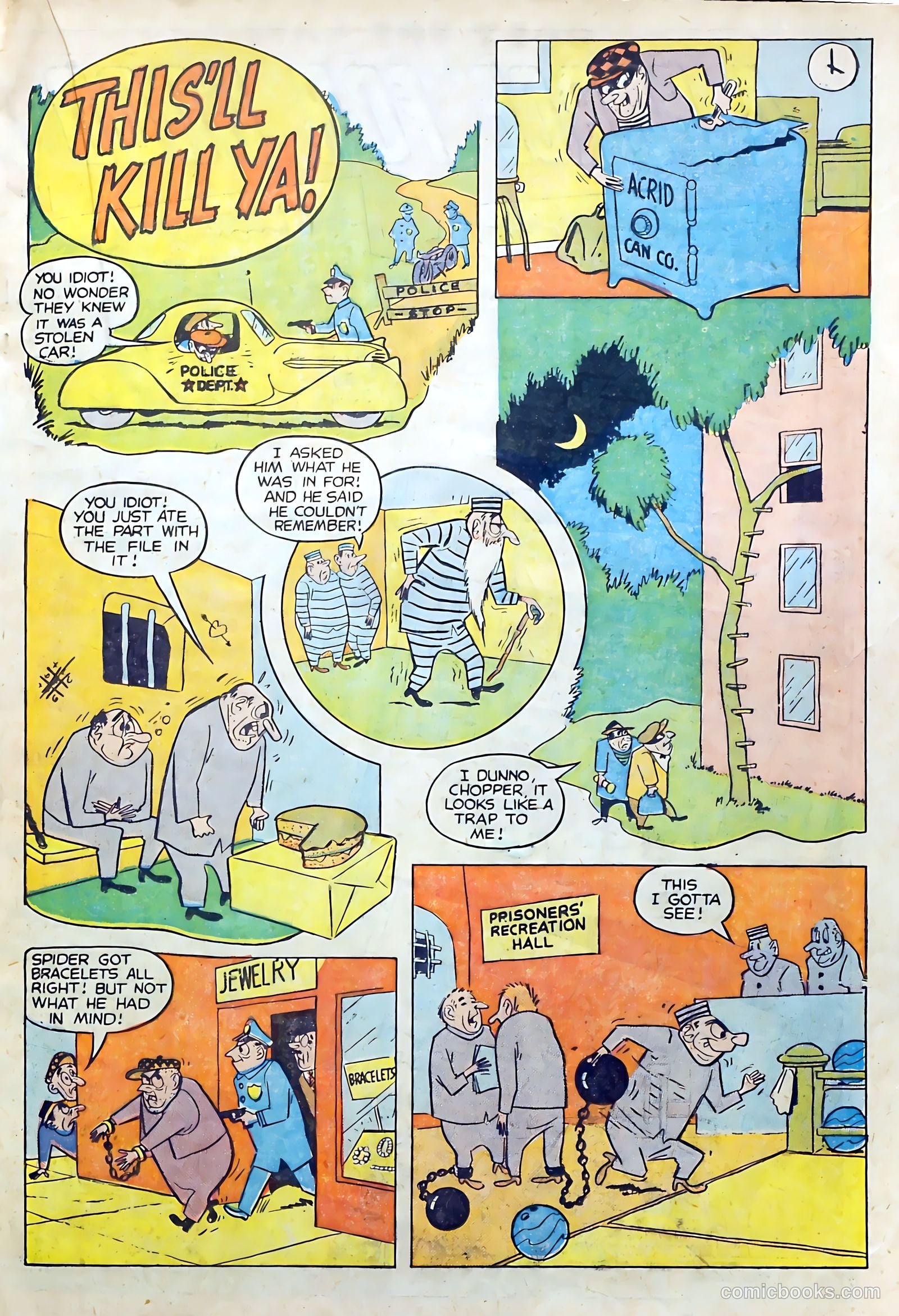 Crime and Punishment #8 (1948) — page 25 of 53
