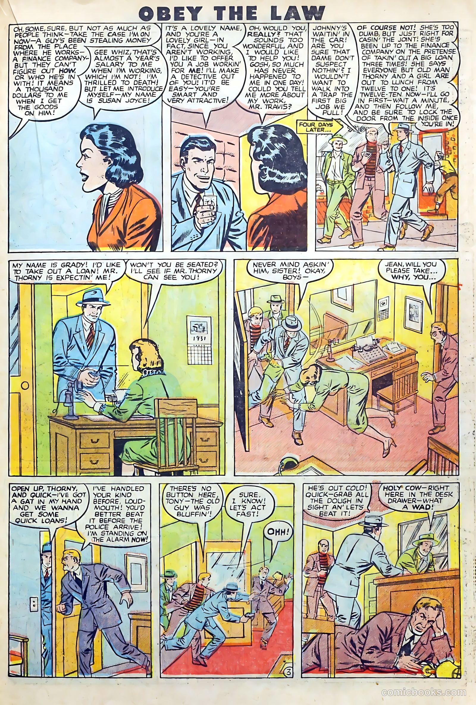 Crime and Punishment #8 (1948) — page 31 of 53