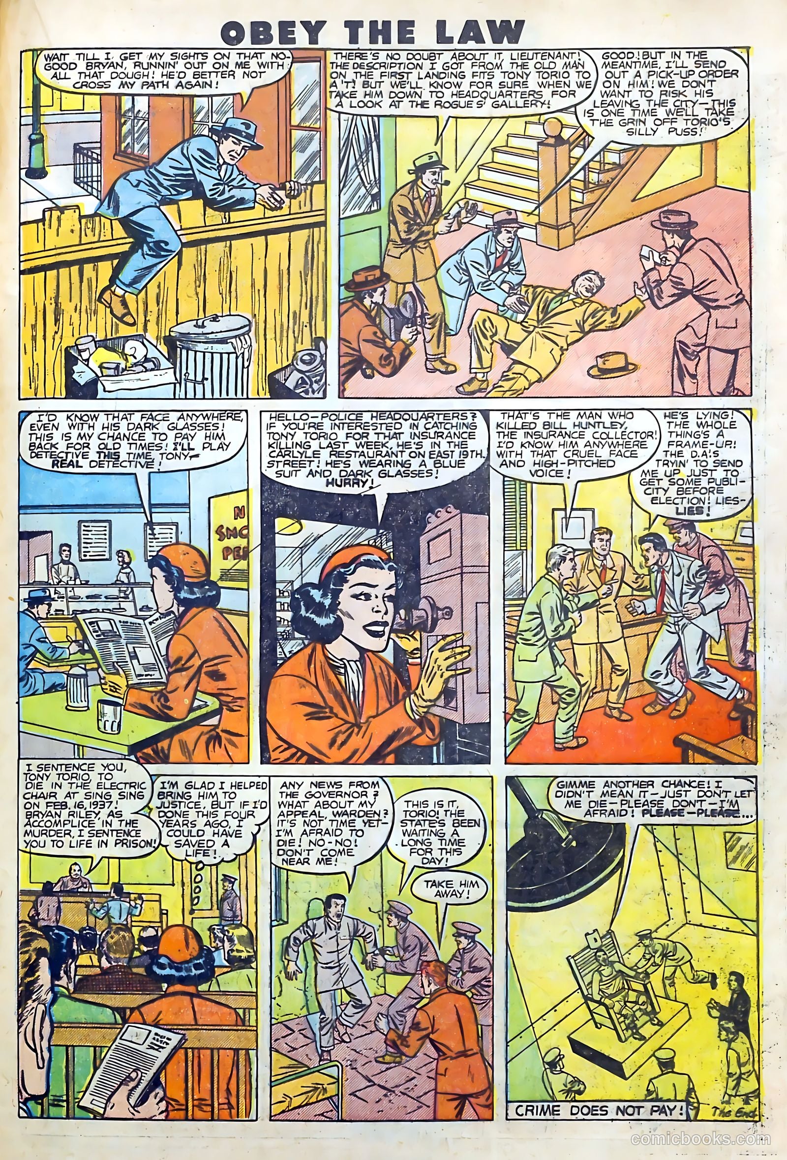 Crime and Punishment #8 (1948) — page 37 of 53
