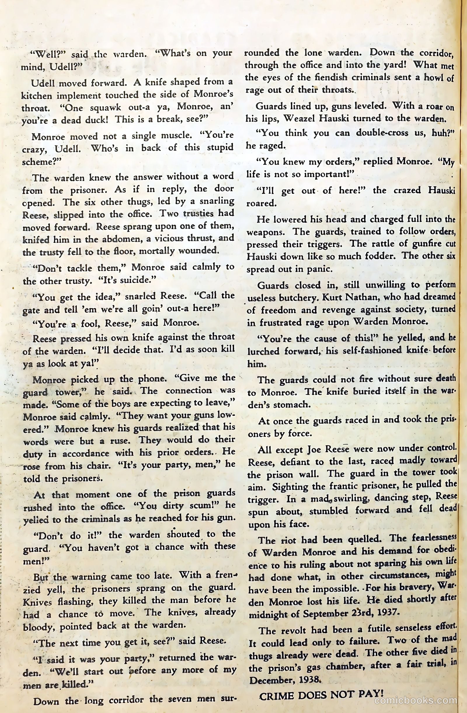 Crime and Punishment #8 (1948) — page 40 of 53