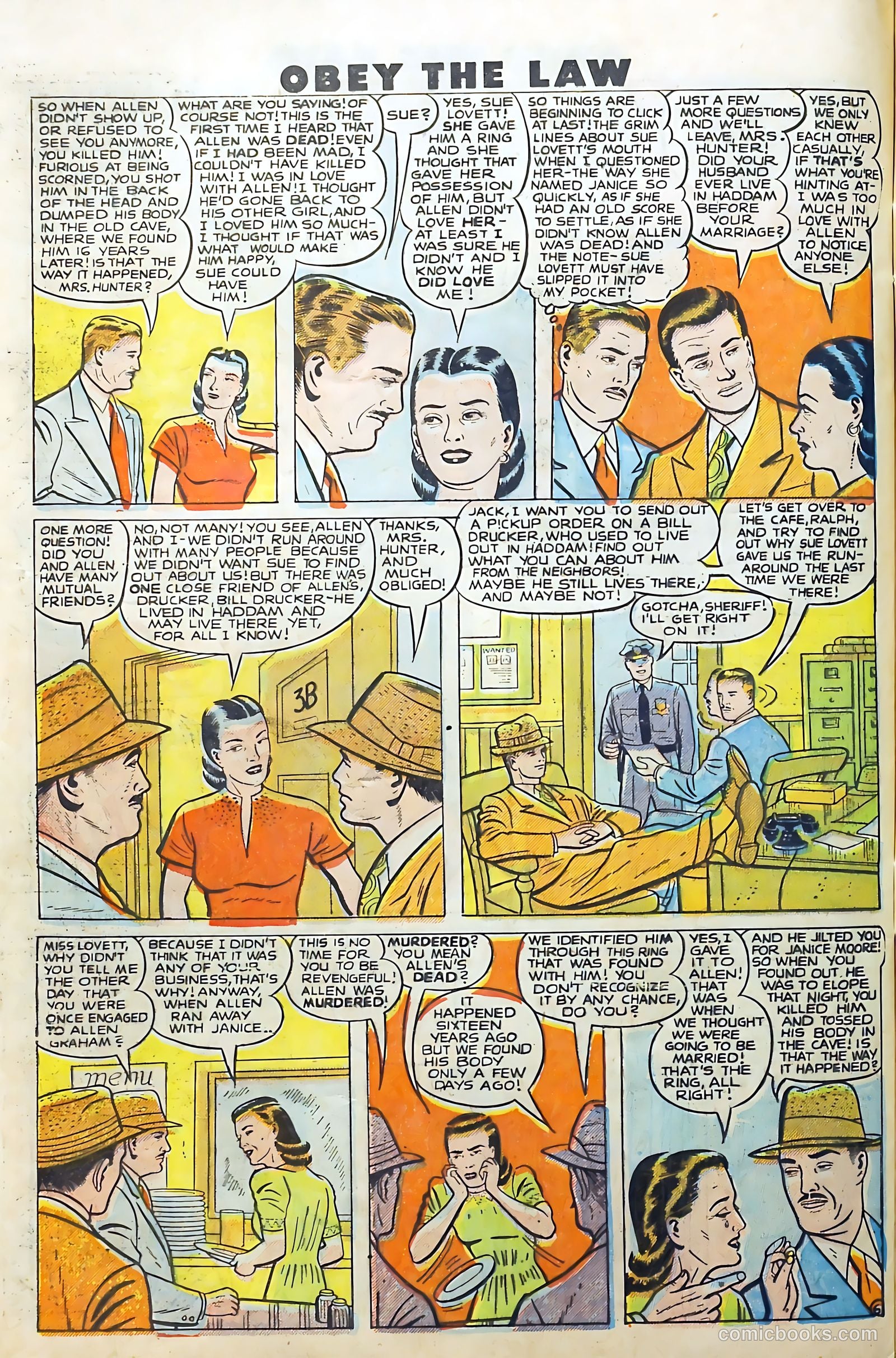 Crime and Punishment #8 (1948) — page 46 of 53