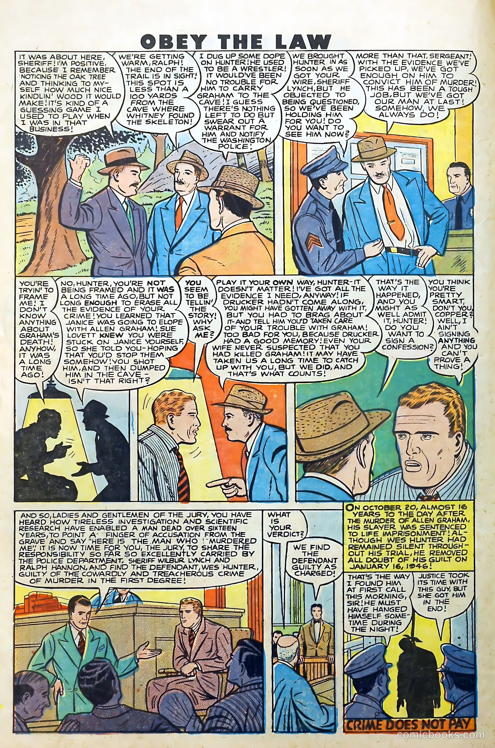 Crime and Punishment #8 (1948) — page 48 of 53