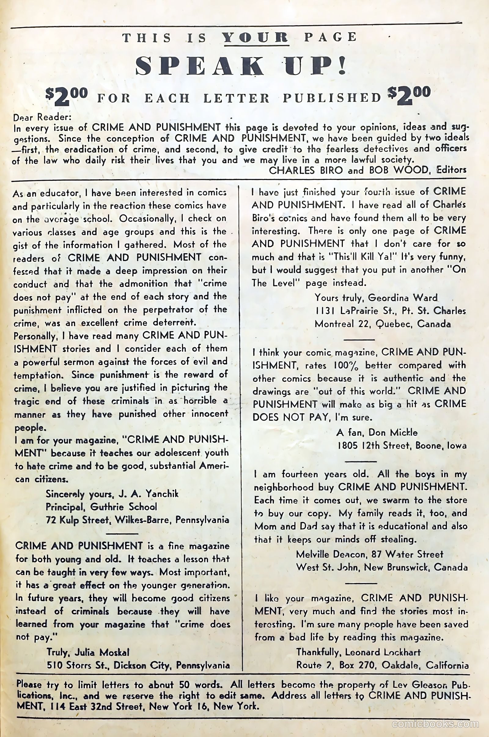 Crime and Punishment #8 (1948) — page 49 of 53