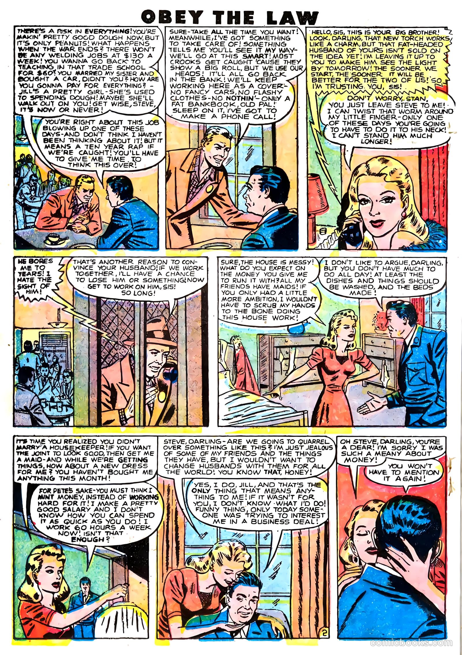 Crime and Punishment #9 (1948) — page 28 of 52