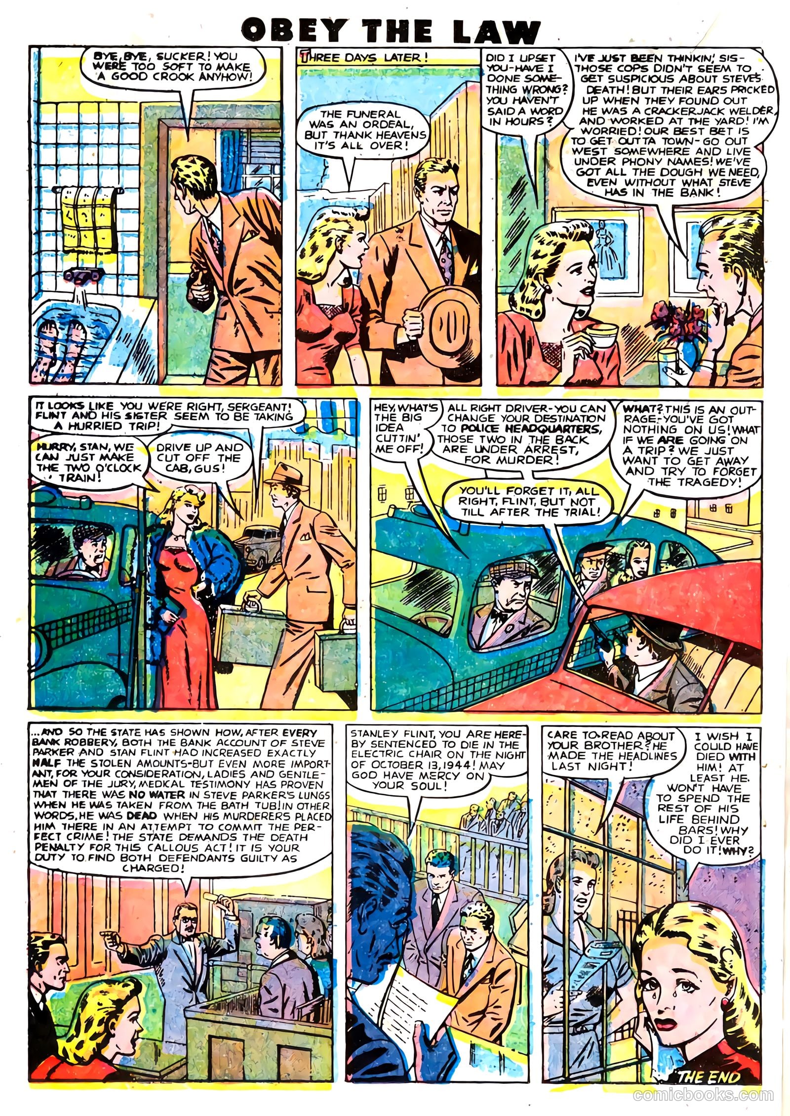 Crime and Punishment #9 (1948) — page 34 of 52