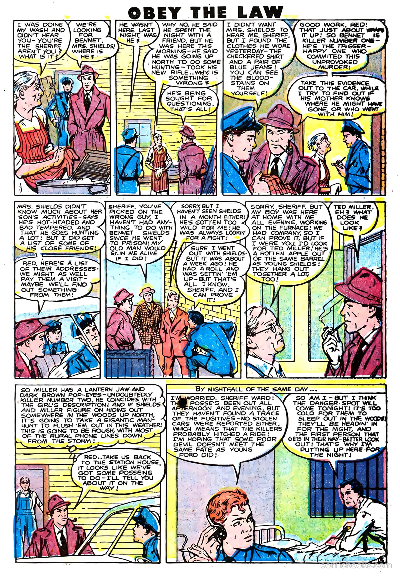 Crime and Punishment #9 (1948) — page 43 of 52
