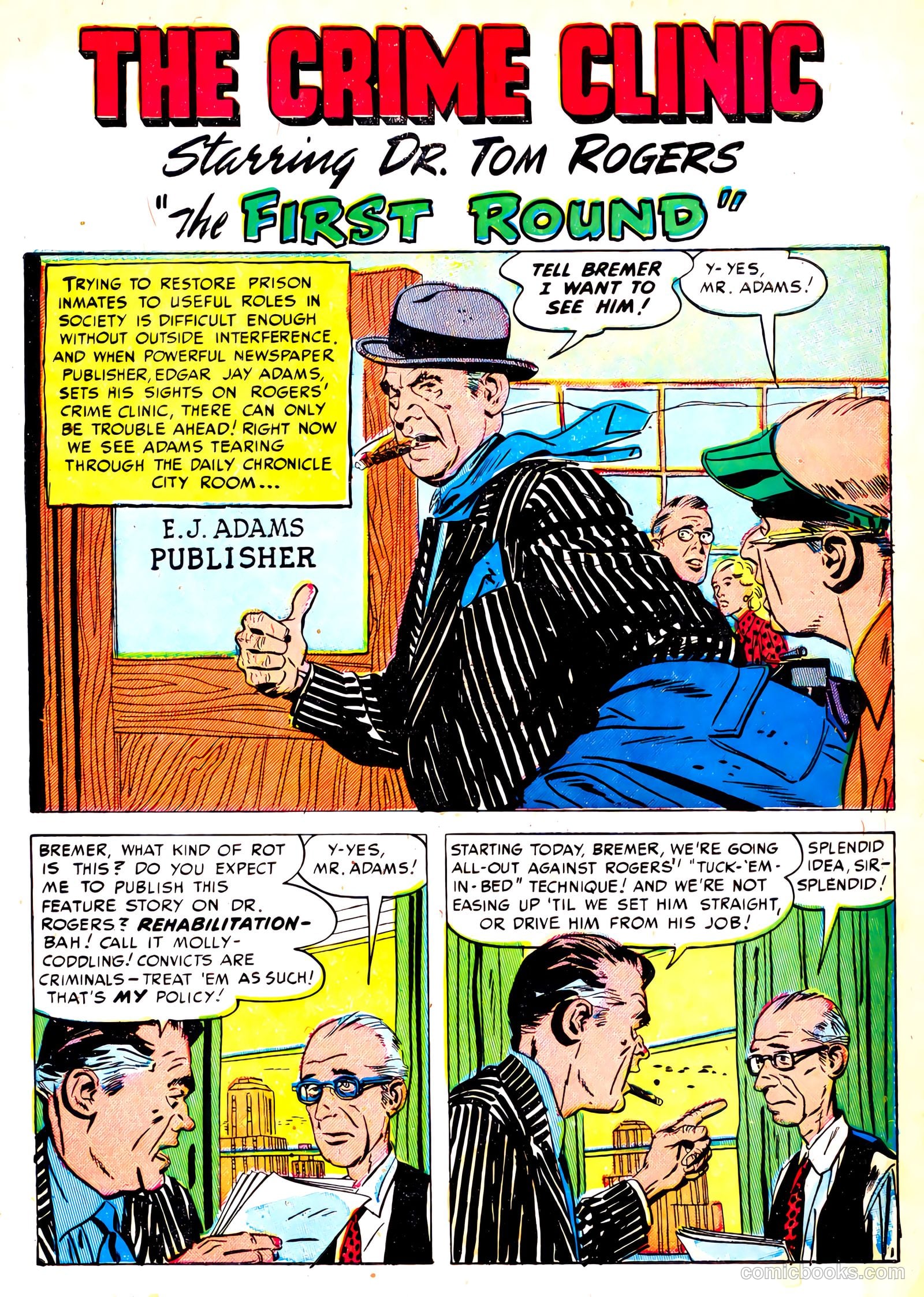 Crime Clinic #3 (1951) — page 3 of 36