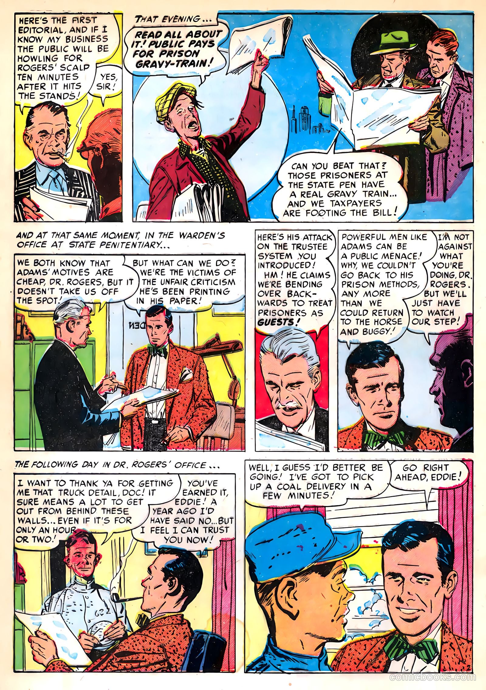 Crime Clinic #3 (1951) — page 4 of 36