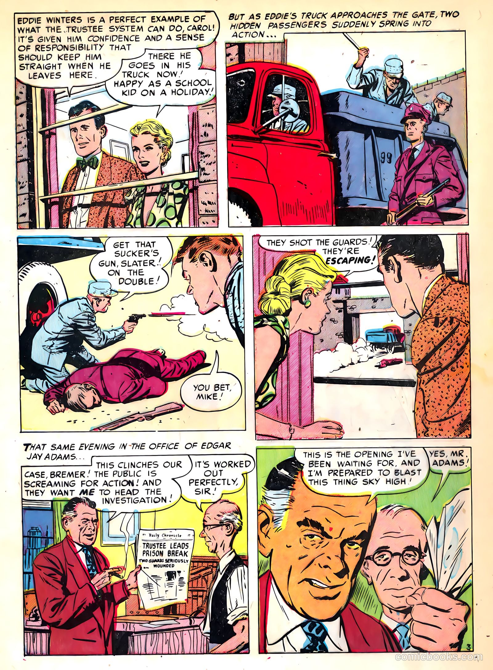 Crime Clinic #3 (1951) — page 5 of 36