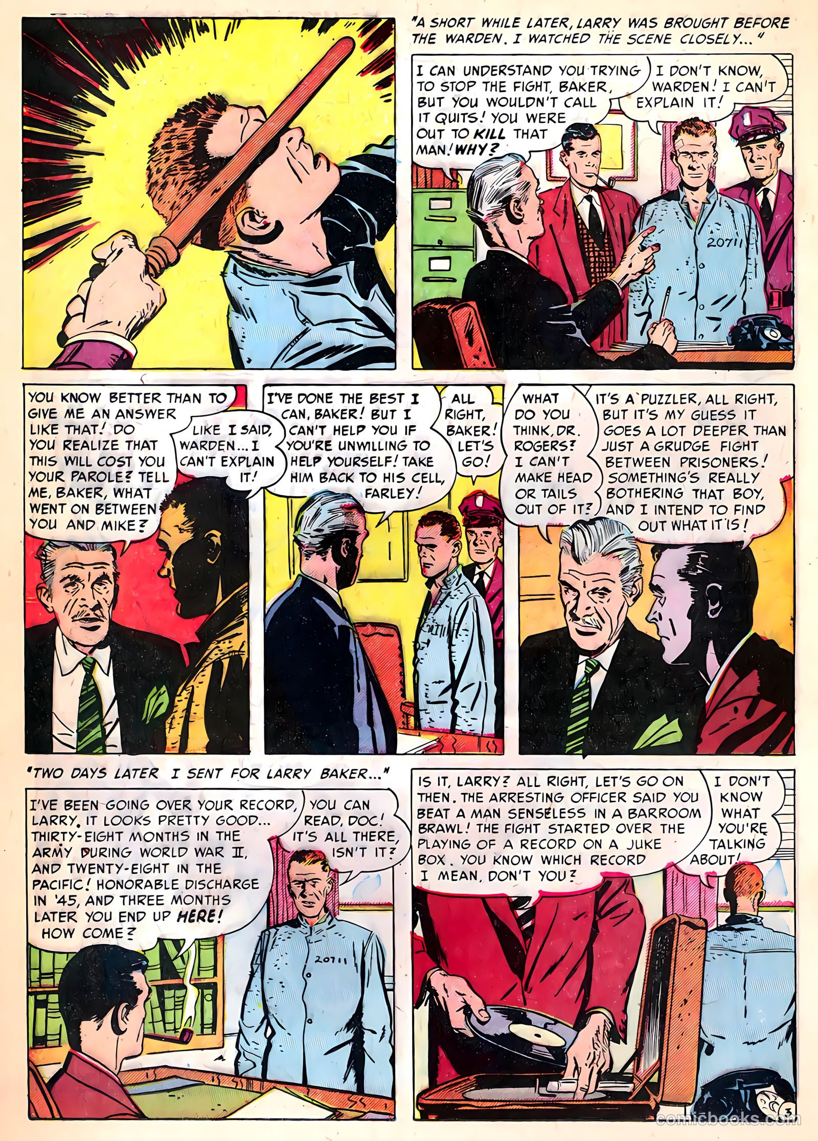 Crime Clinic #3 (1951) — page 12 of 36