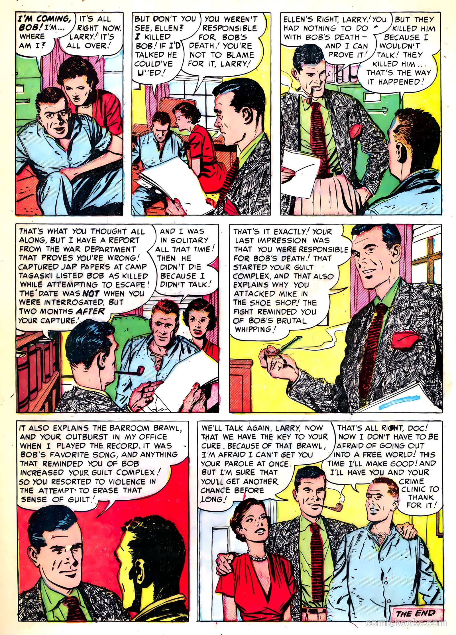 Crime Clinic #3 (1951) — page 16 of 36