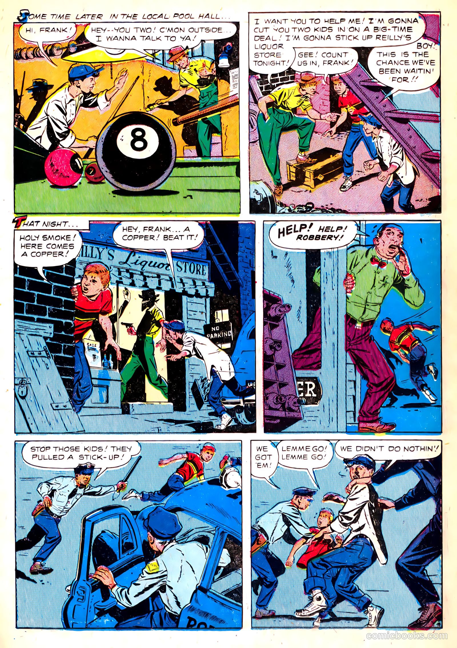 Crime Clinic #3 (1951) — page 23 of 36