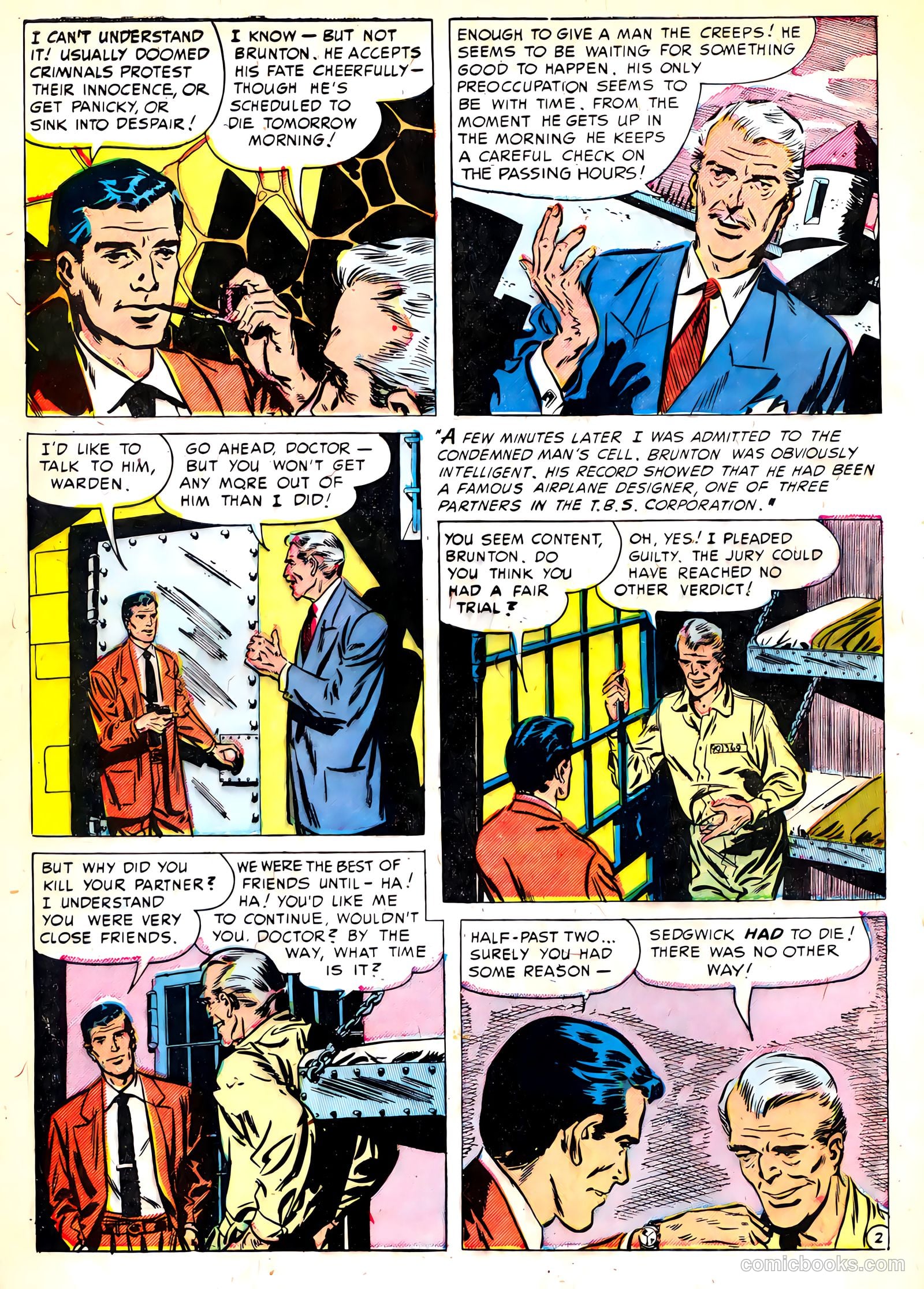 Crime Clinic #3 (1951) — page 28 of 36