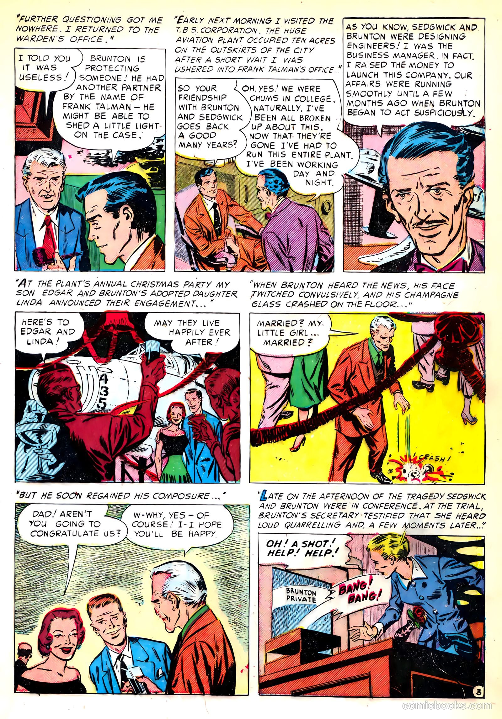 Crime Clinic #3 (1951) — page 29 of 36
