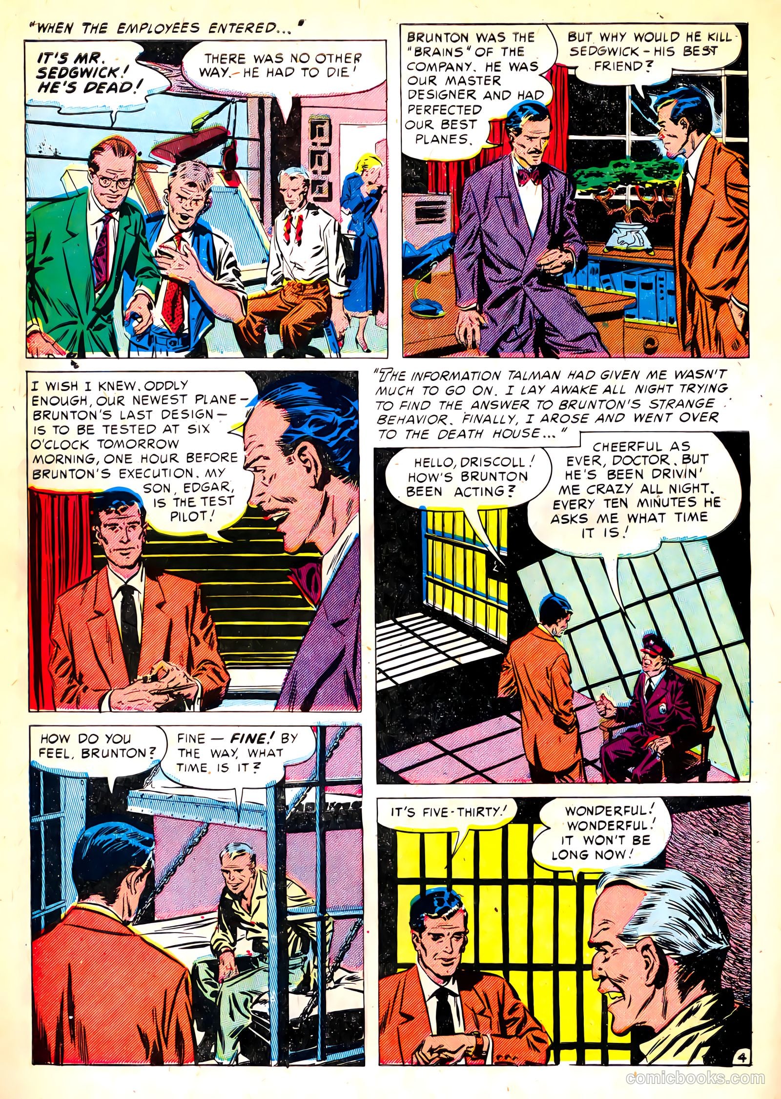 Crime Clinic #3 (1951) — page 30 of 36
