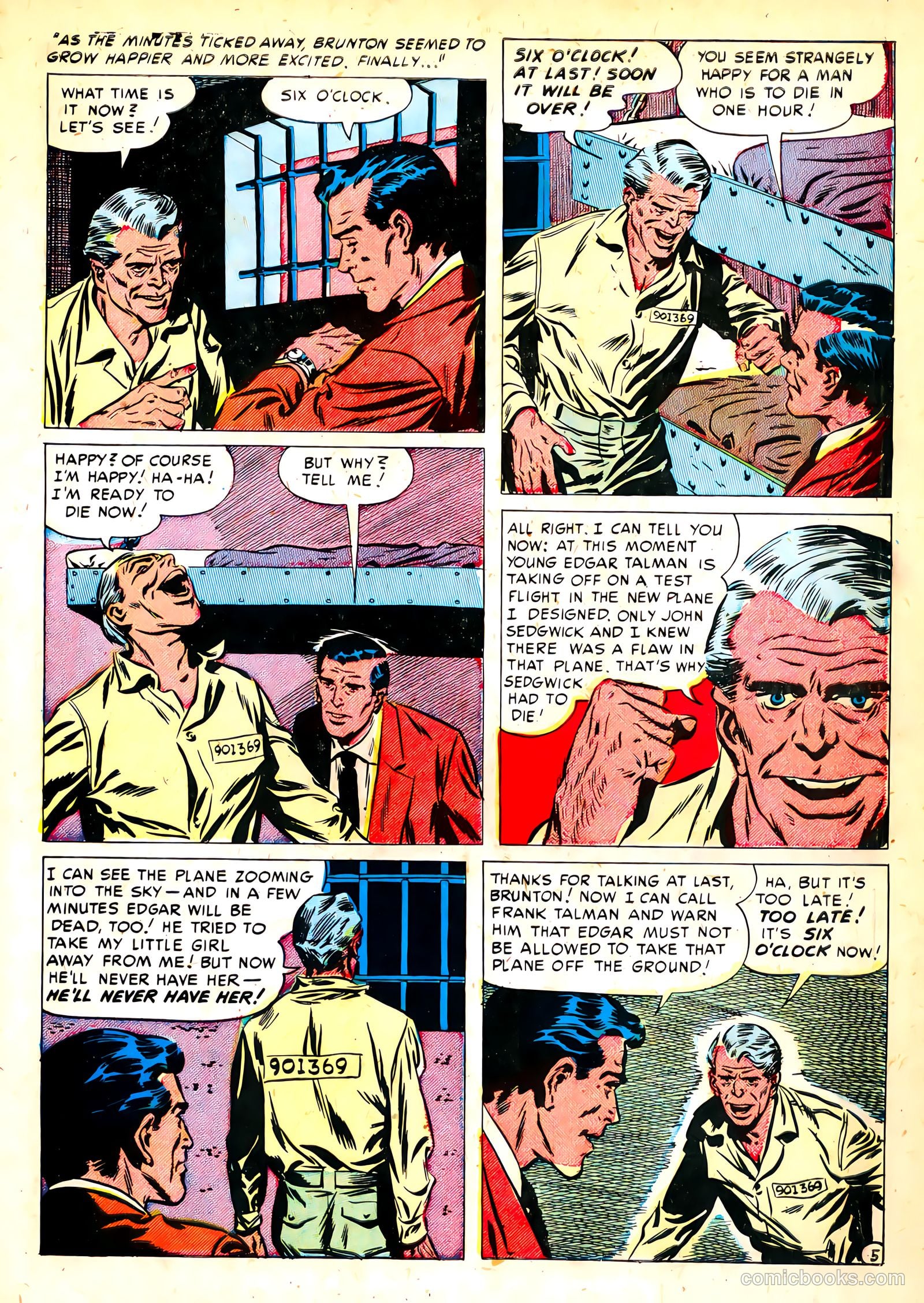 Crime Clinic #3 (1951) — page 31 of 36