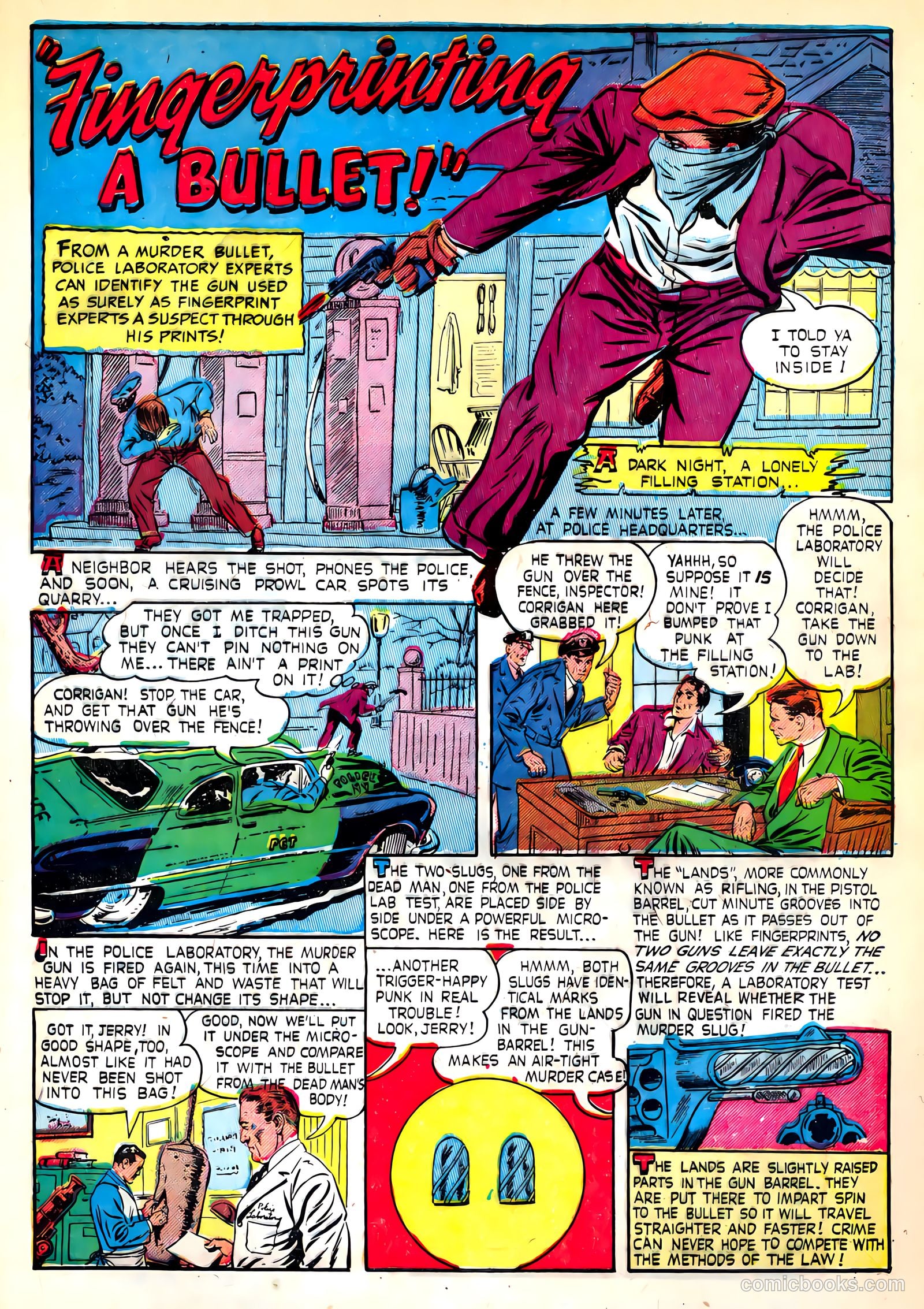 Crime Clinic #3 (1951) — page 33 of 36