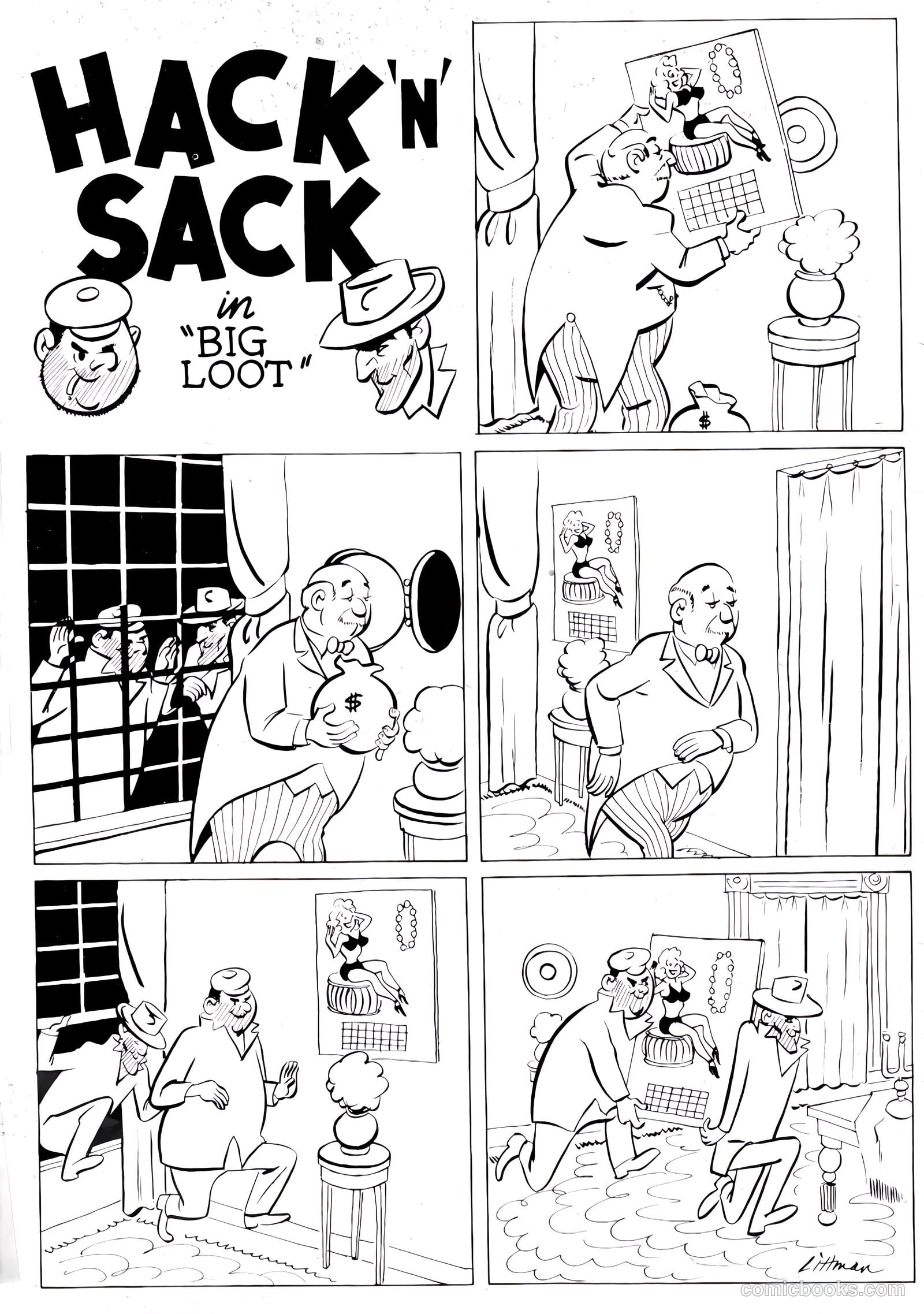 Crime Clinic #3 (1951) — page 35 of 36