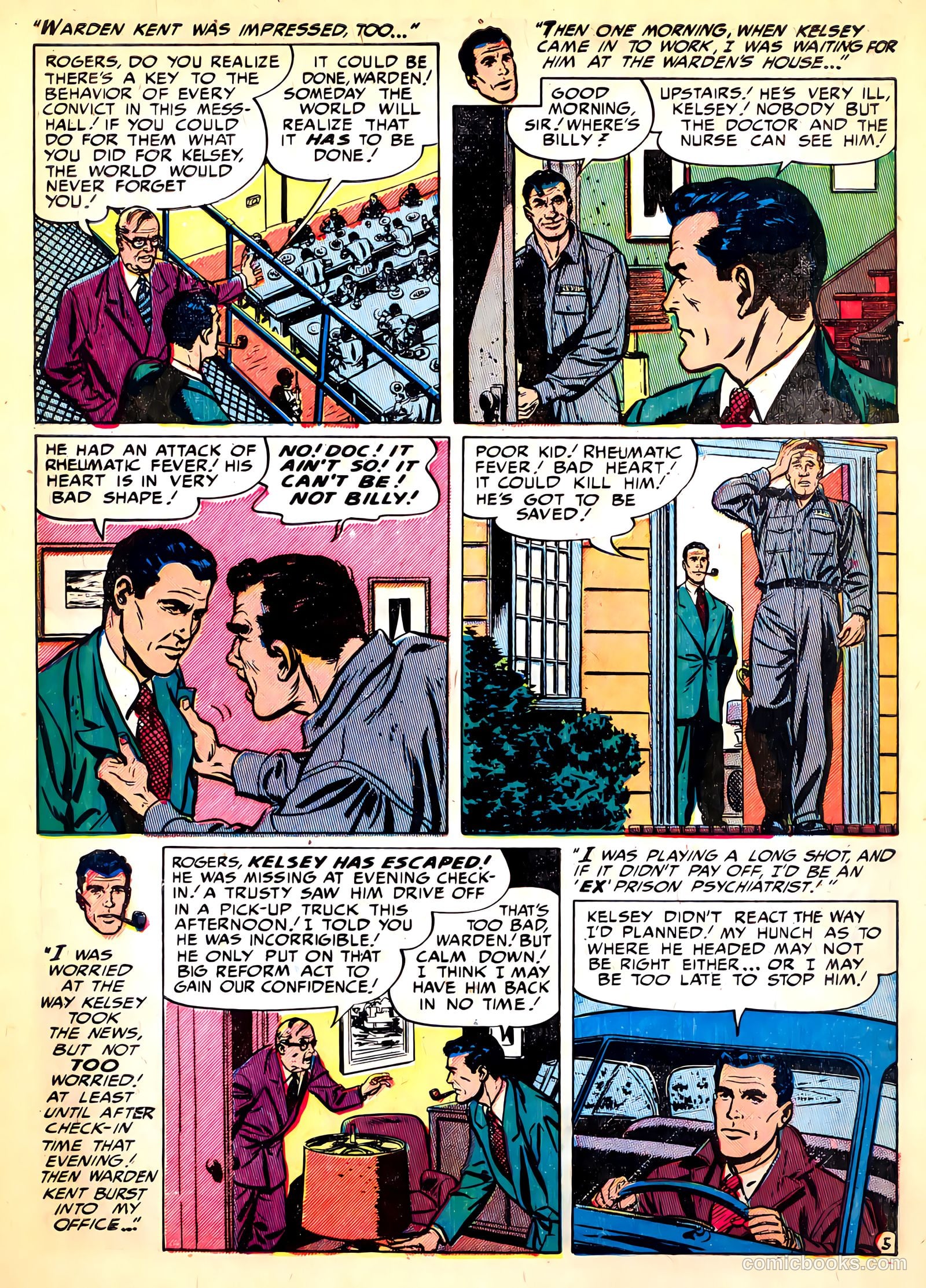 Crime Clinic #4 (1952) — page 7 of 36