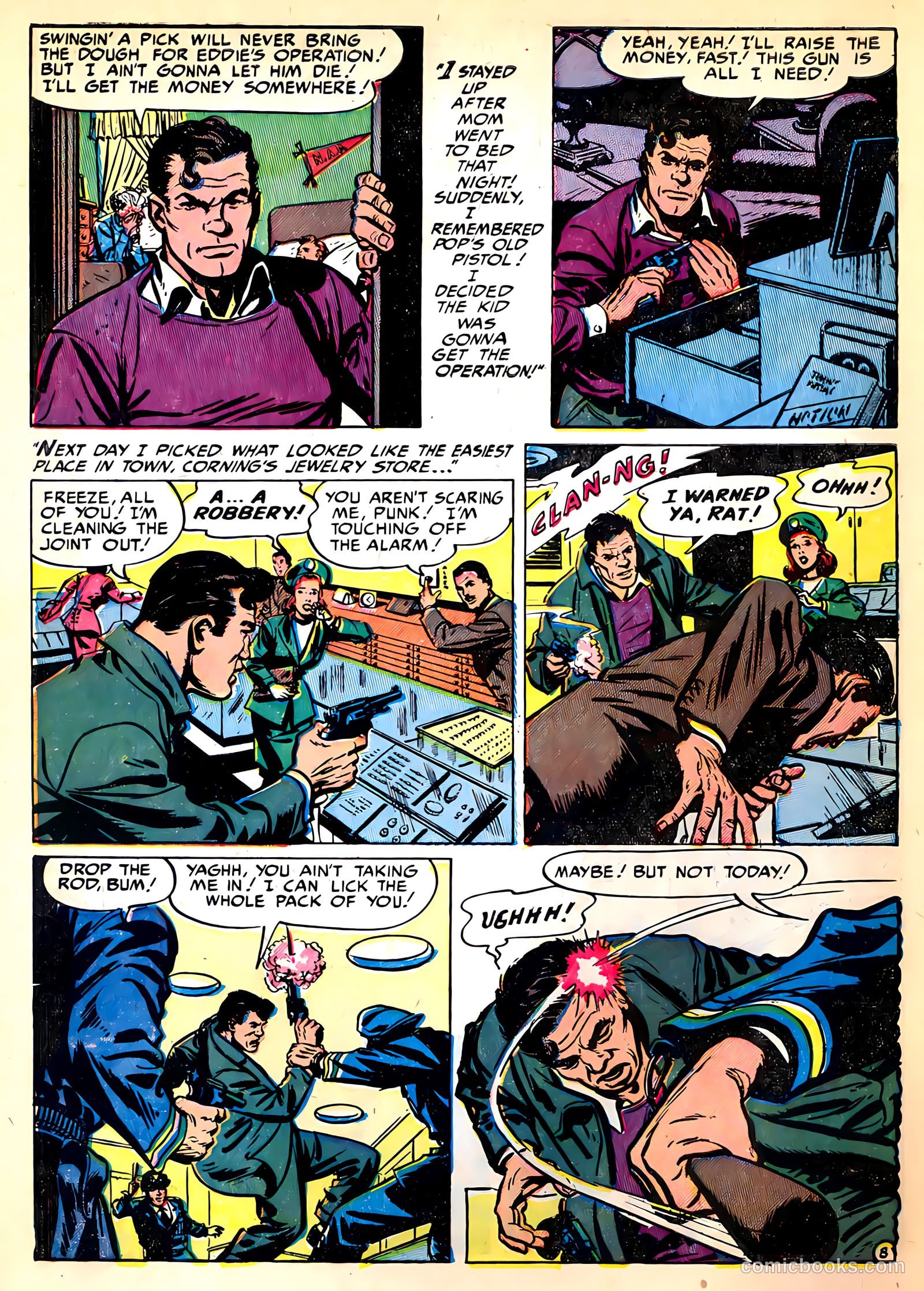 Crime Clinic #4 (1952) — page 10 of 36