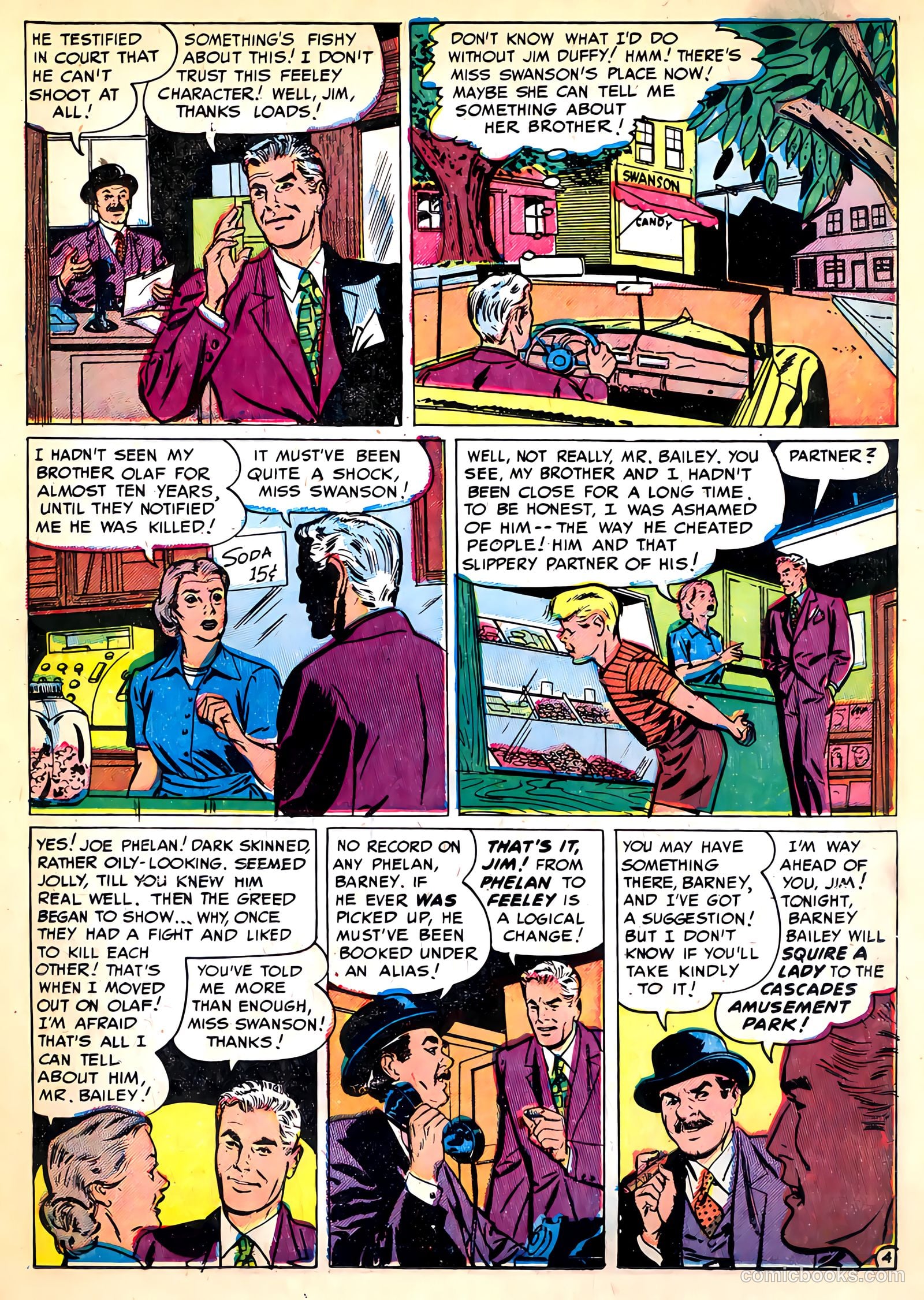 Crime Clinic #4 (1952) — page 15 of 36