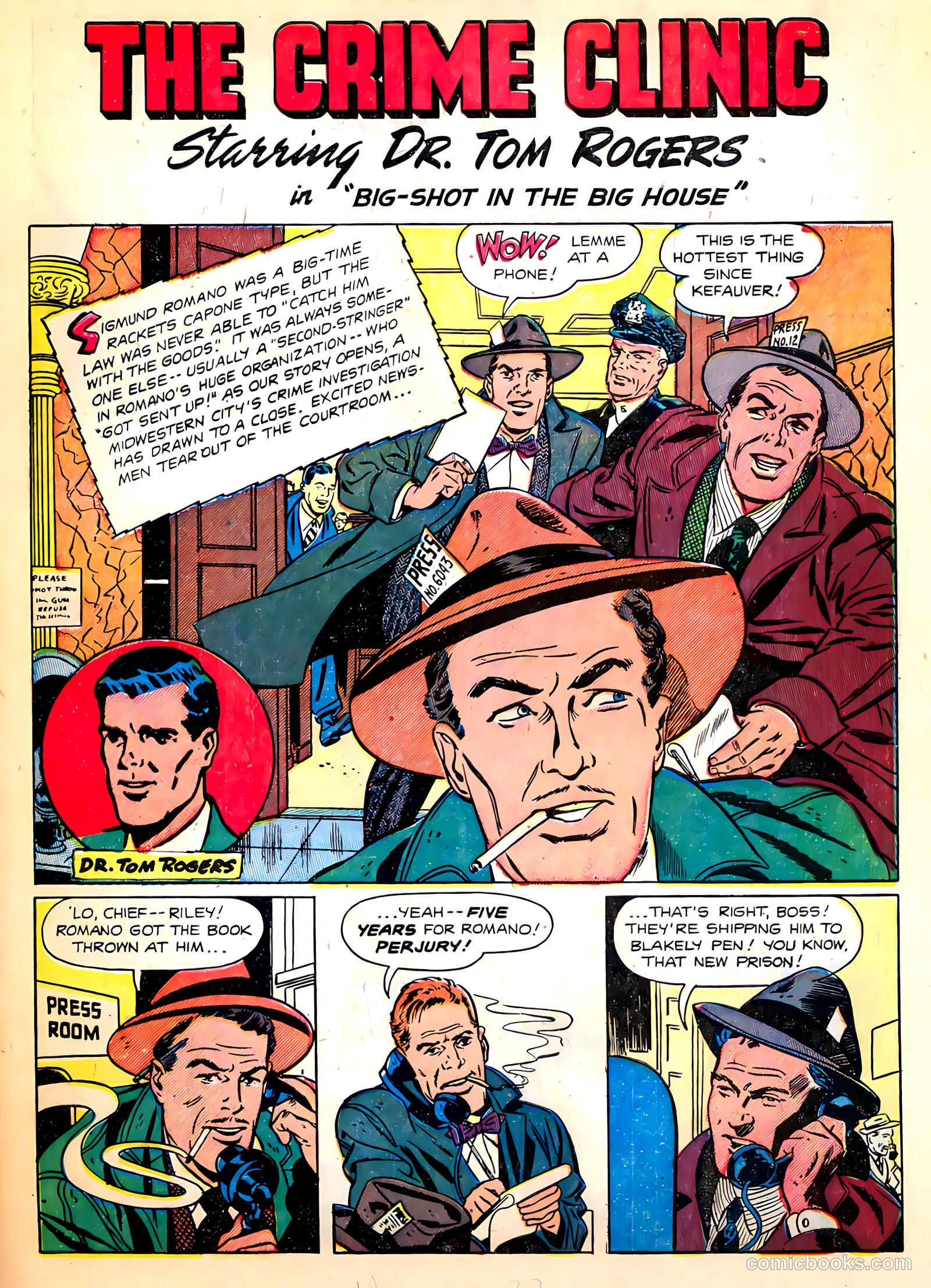 Crime Clinic #4 (1952) — page 27 of 36