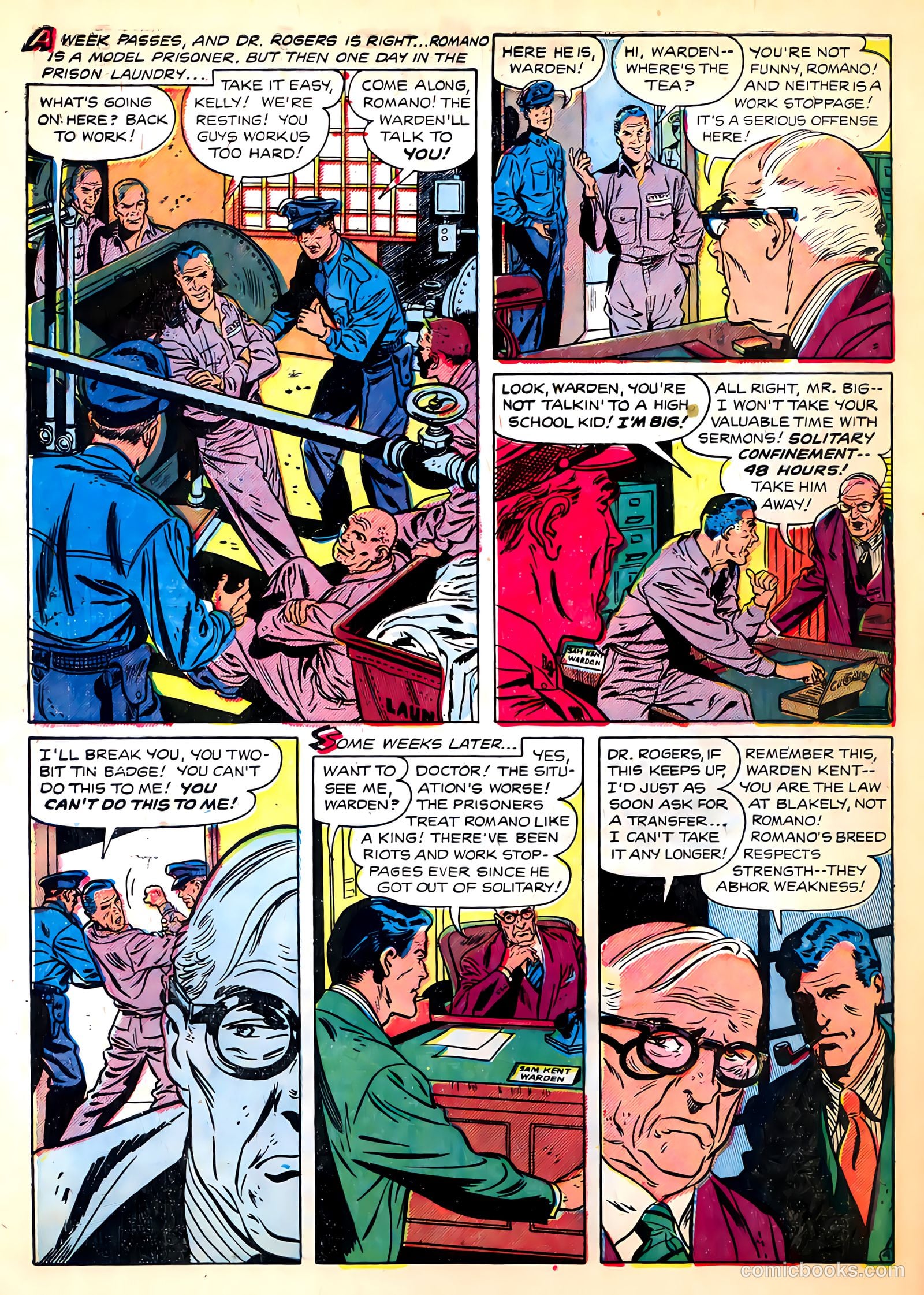 Crime Clinic #4 (1952) — page 30 of 36